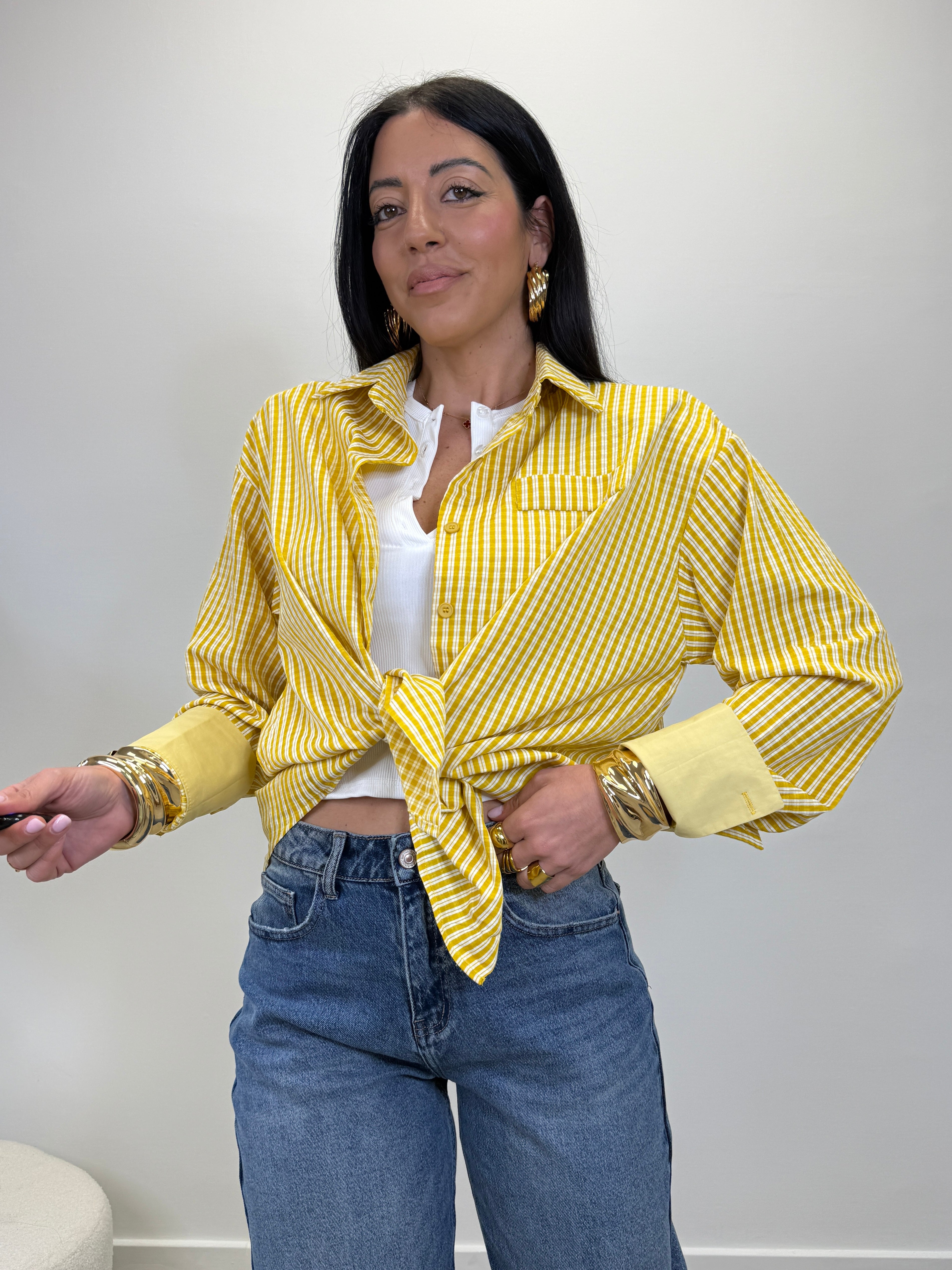 CAMICIA QUADRETTI ROSA 2764