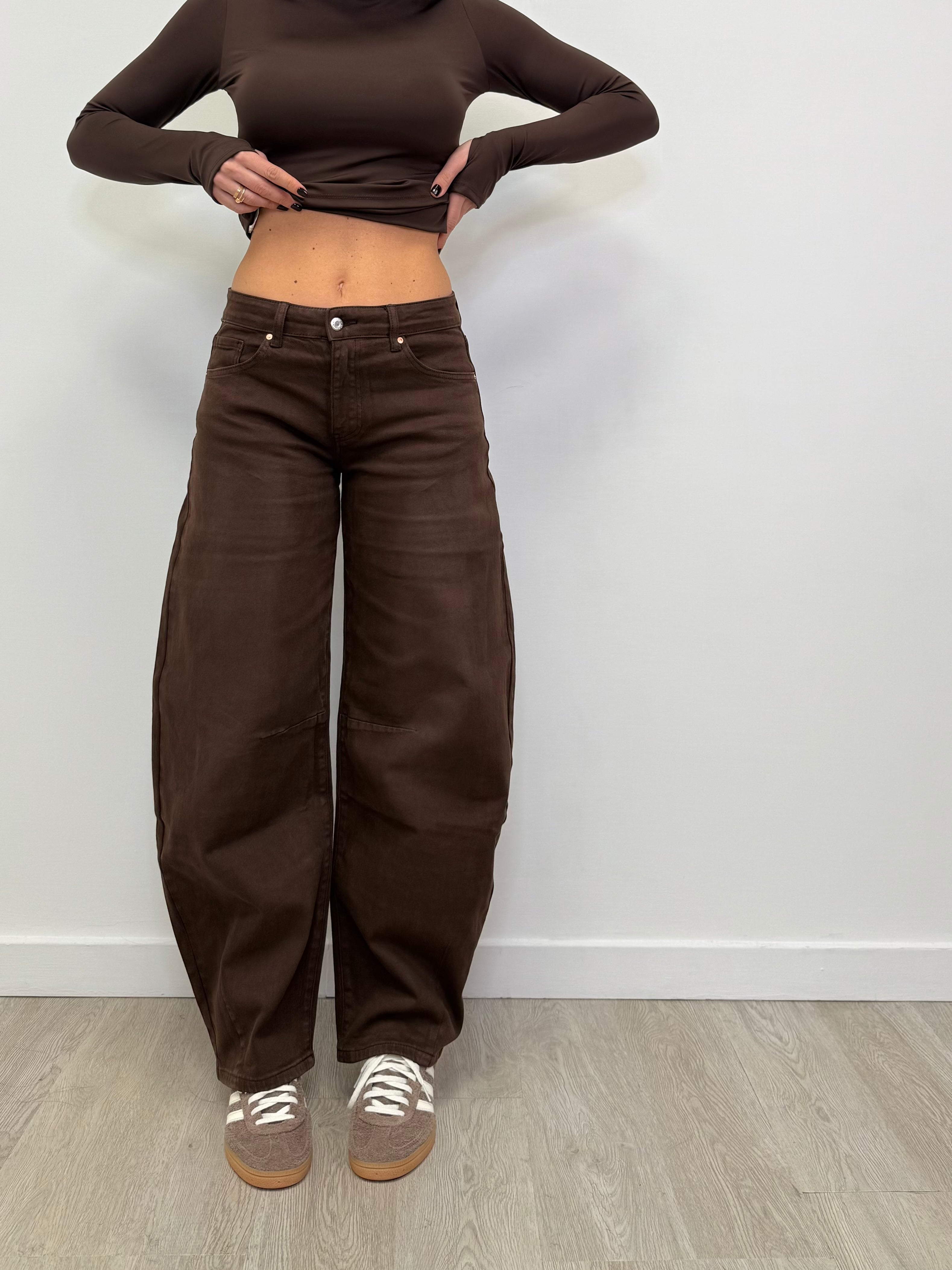 JEANS BAGGY CHOCO 5130