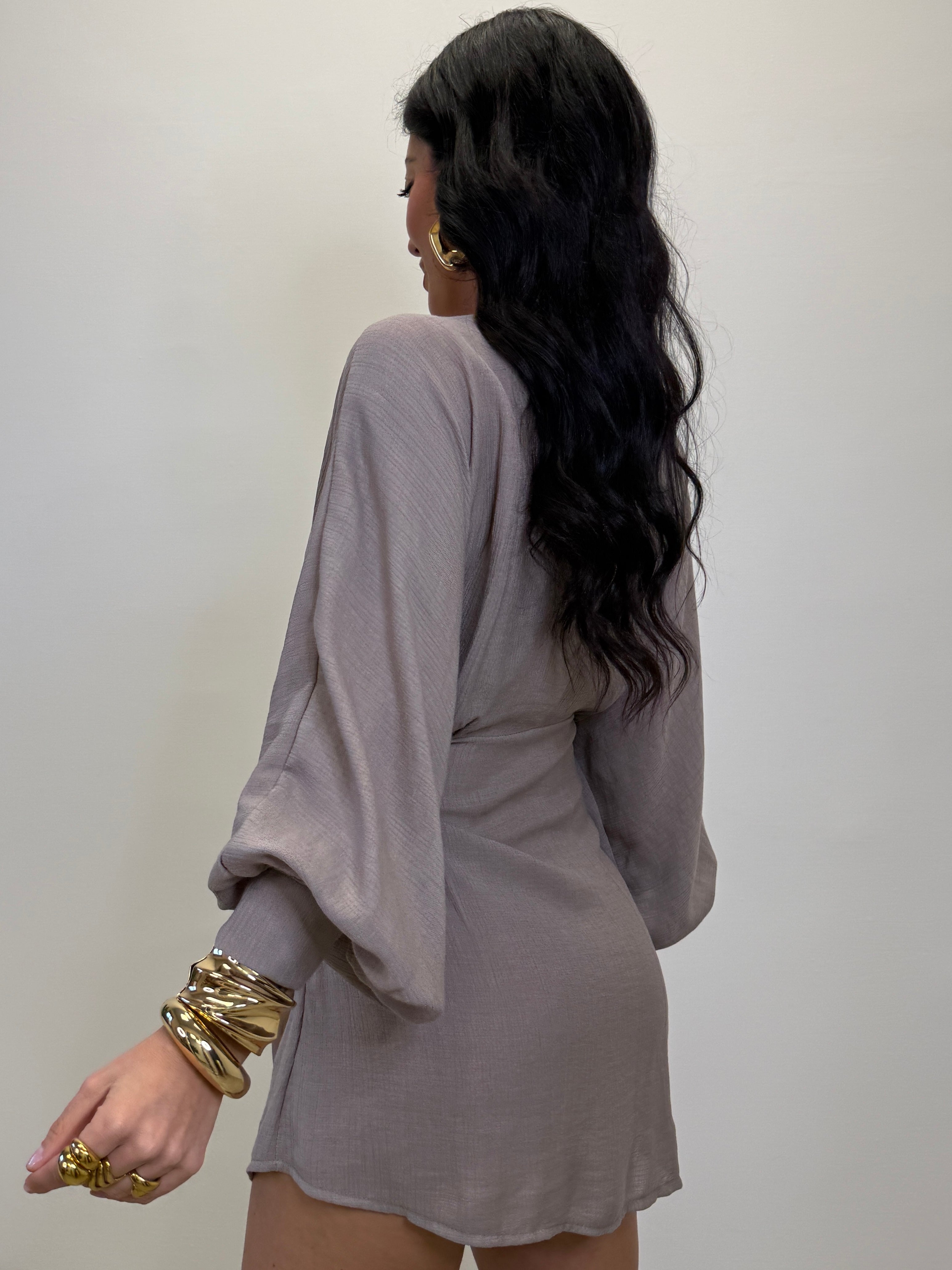 MINI DRESS A PORTAFOGLIO 6680