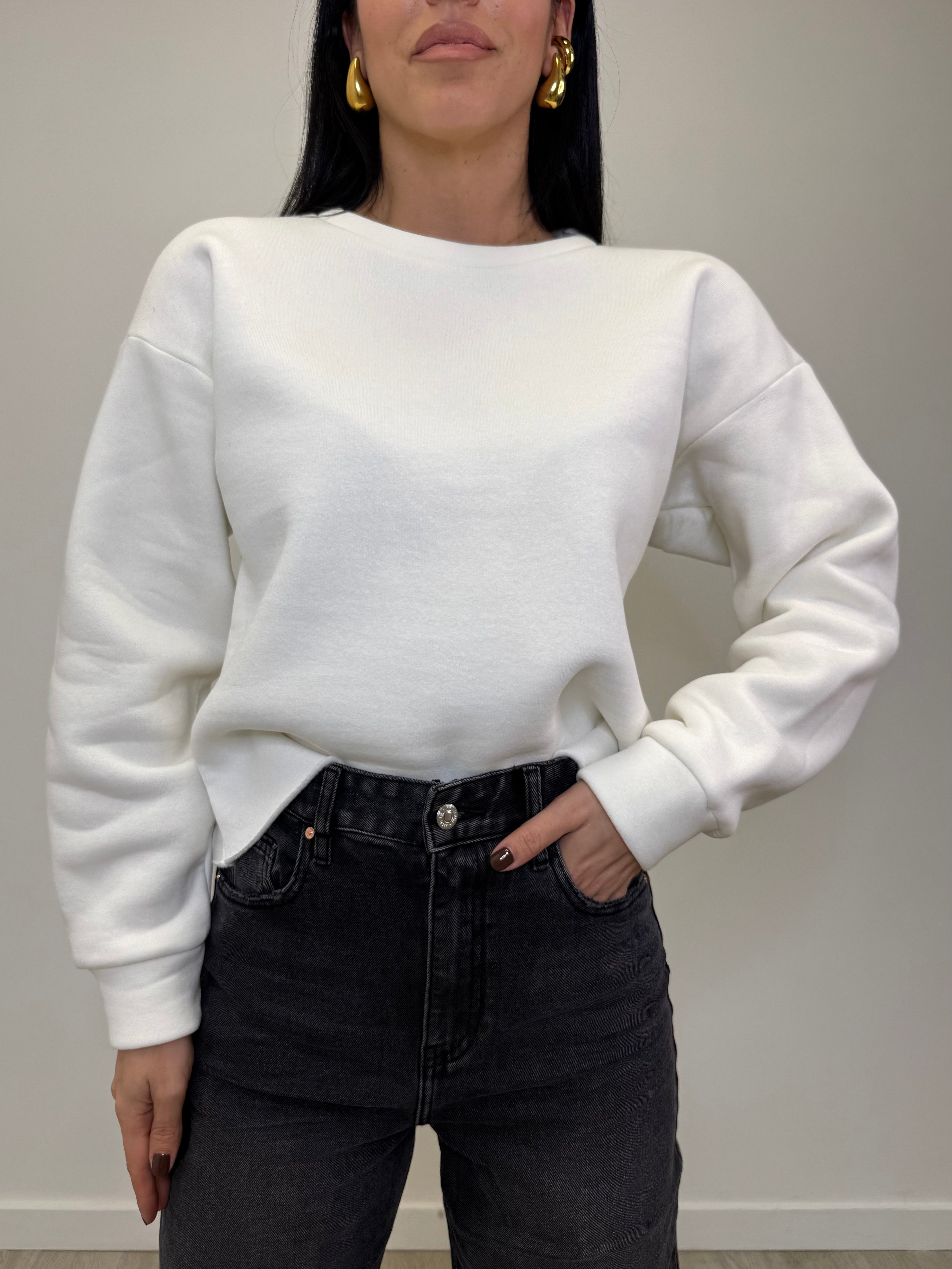 FELPA GIROCOLLO 9910