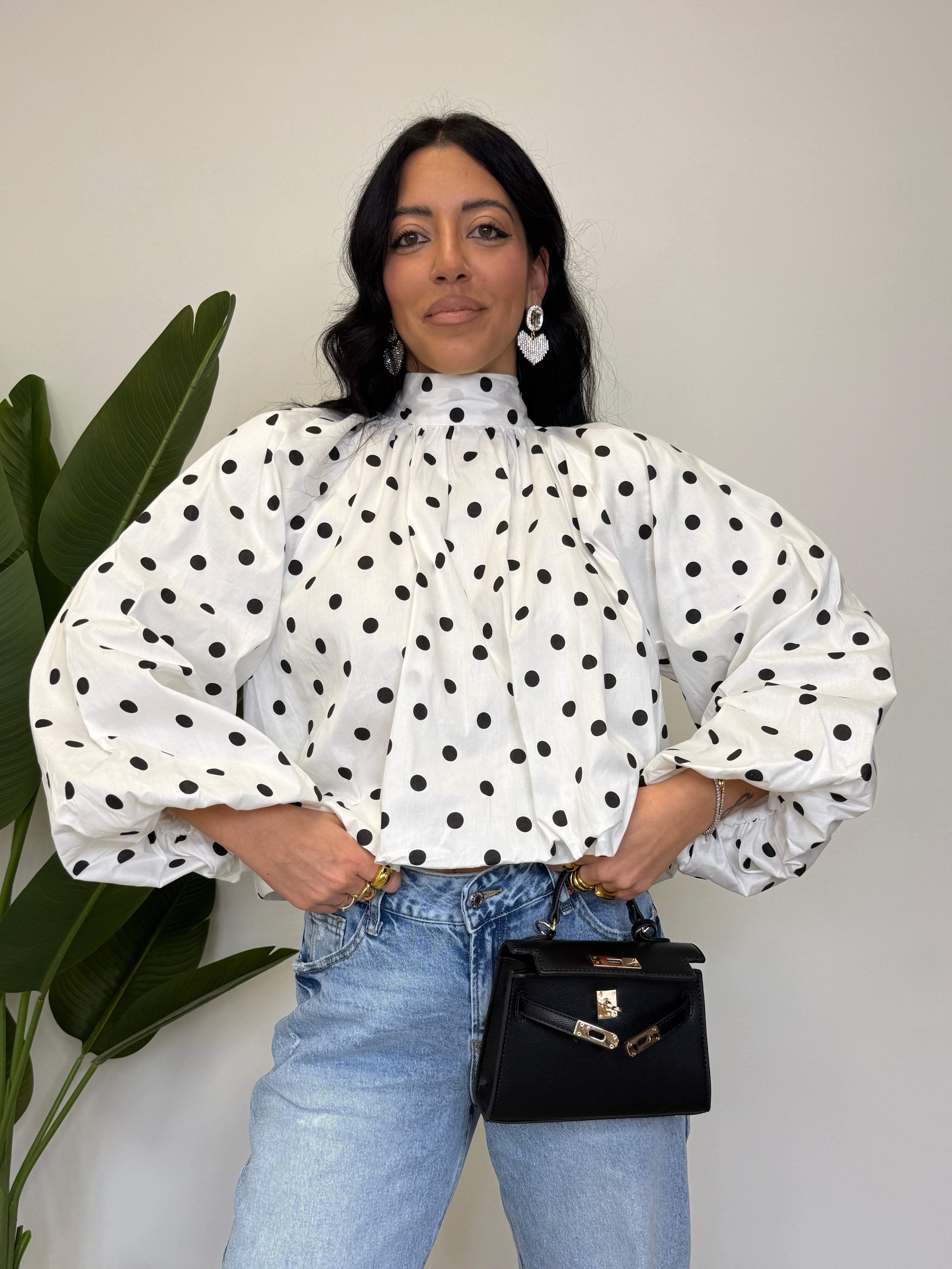 CAMICIA PARIS A POIS 61296