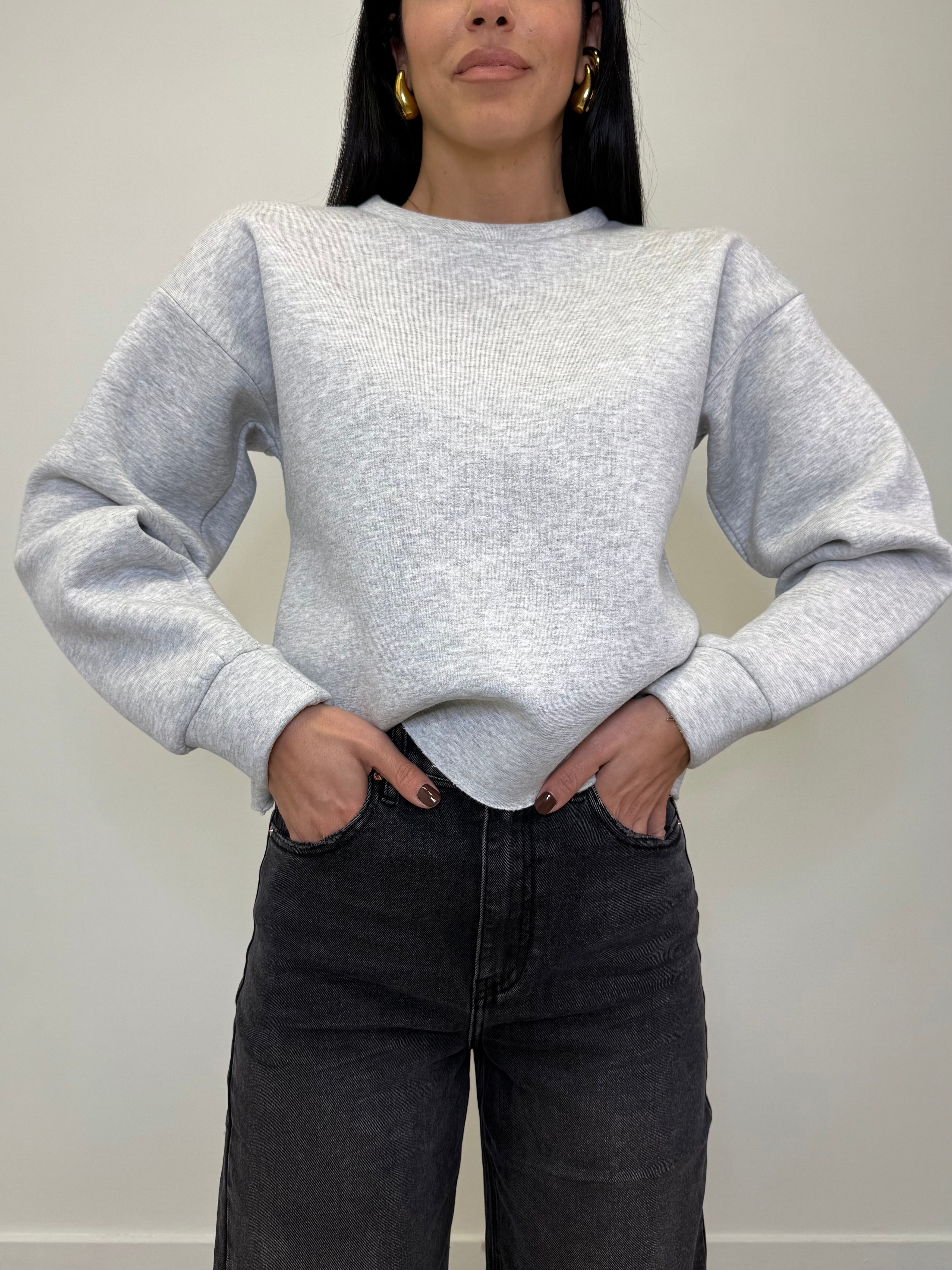 FELPA GIROCOLLO 9910