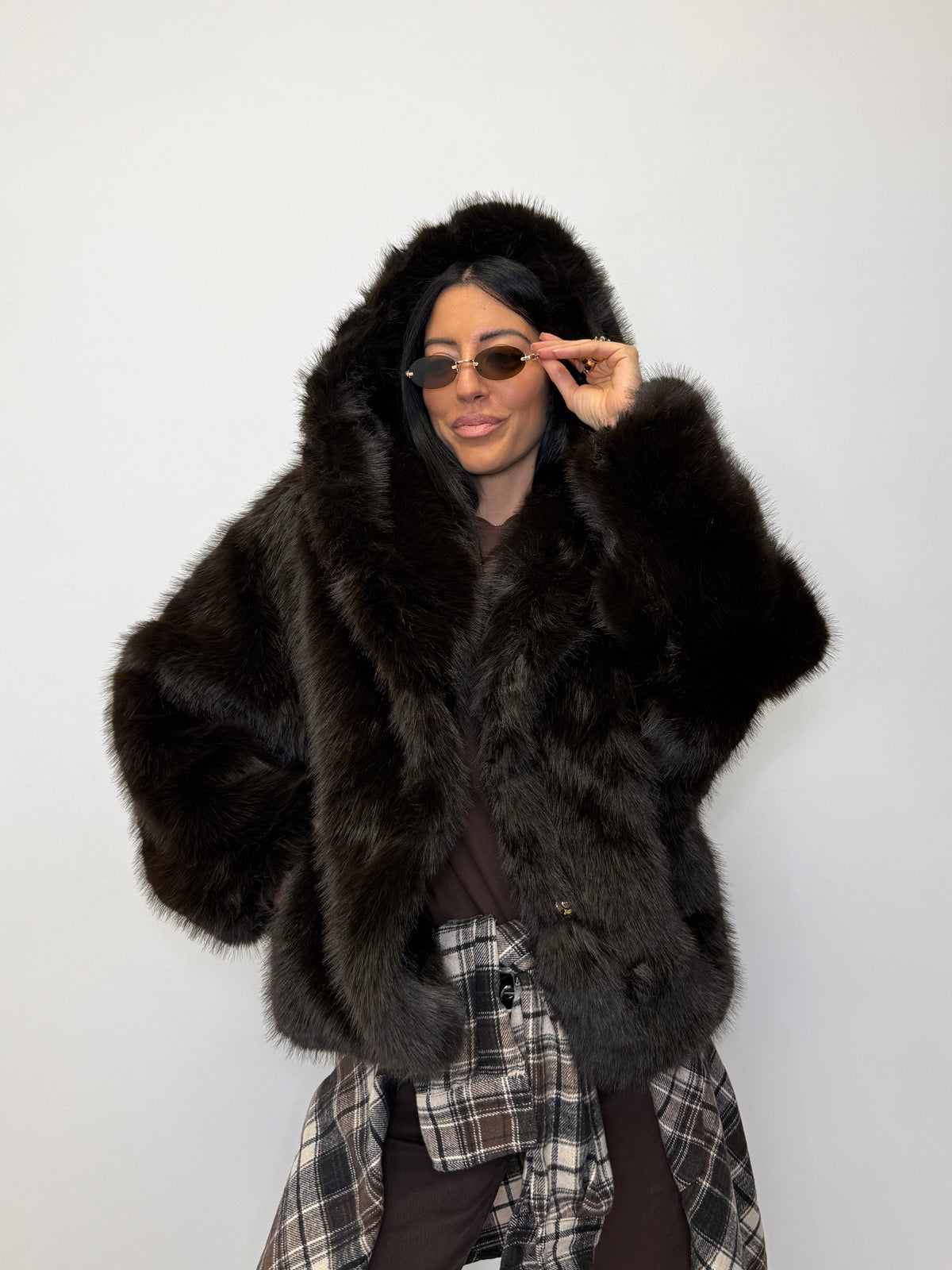 PELLICCIA SUPER SOFT CON CAPPUCCIO 001
