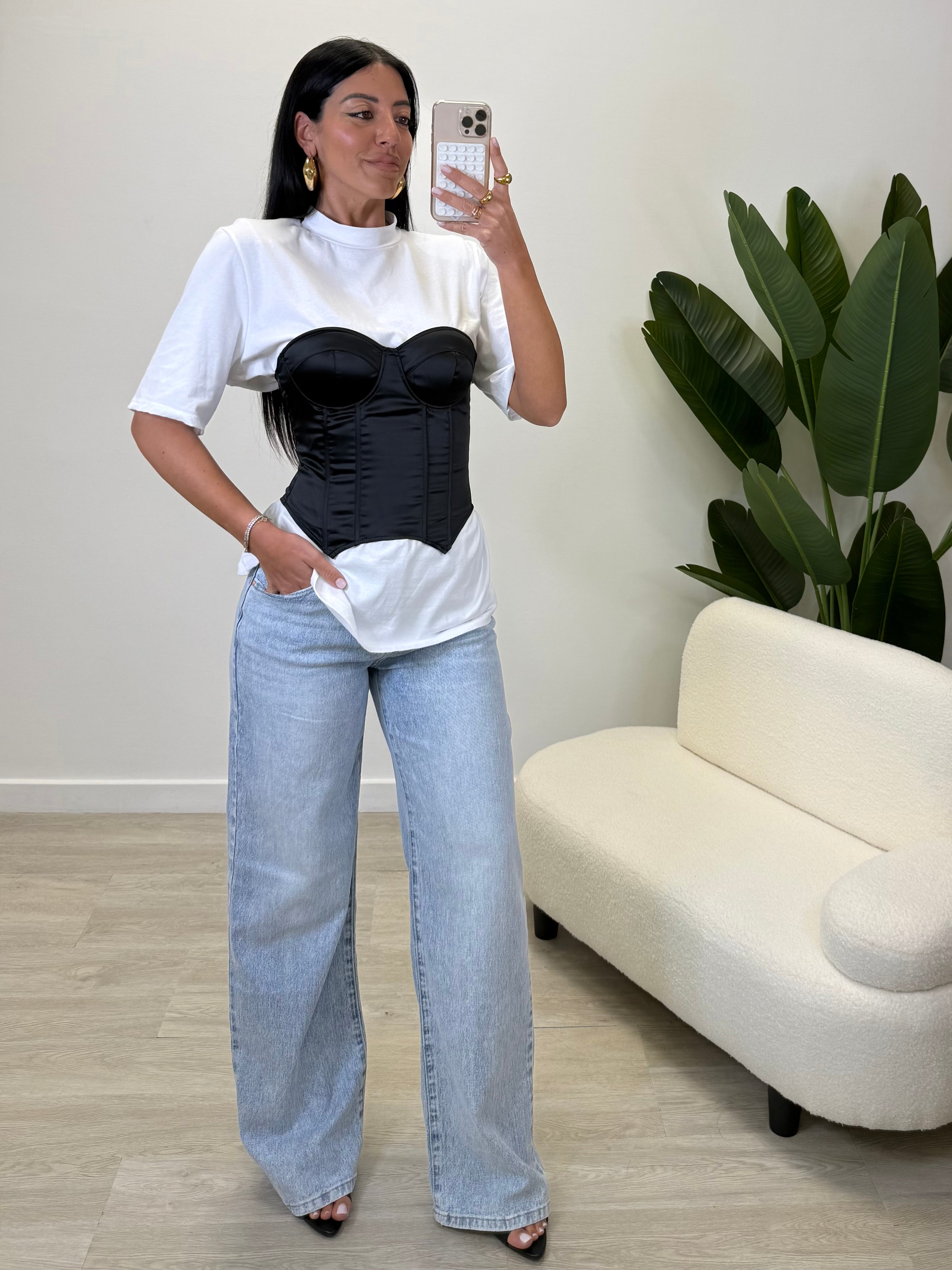 JEANS PALAZZO CHIARO 995