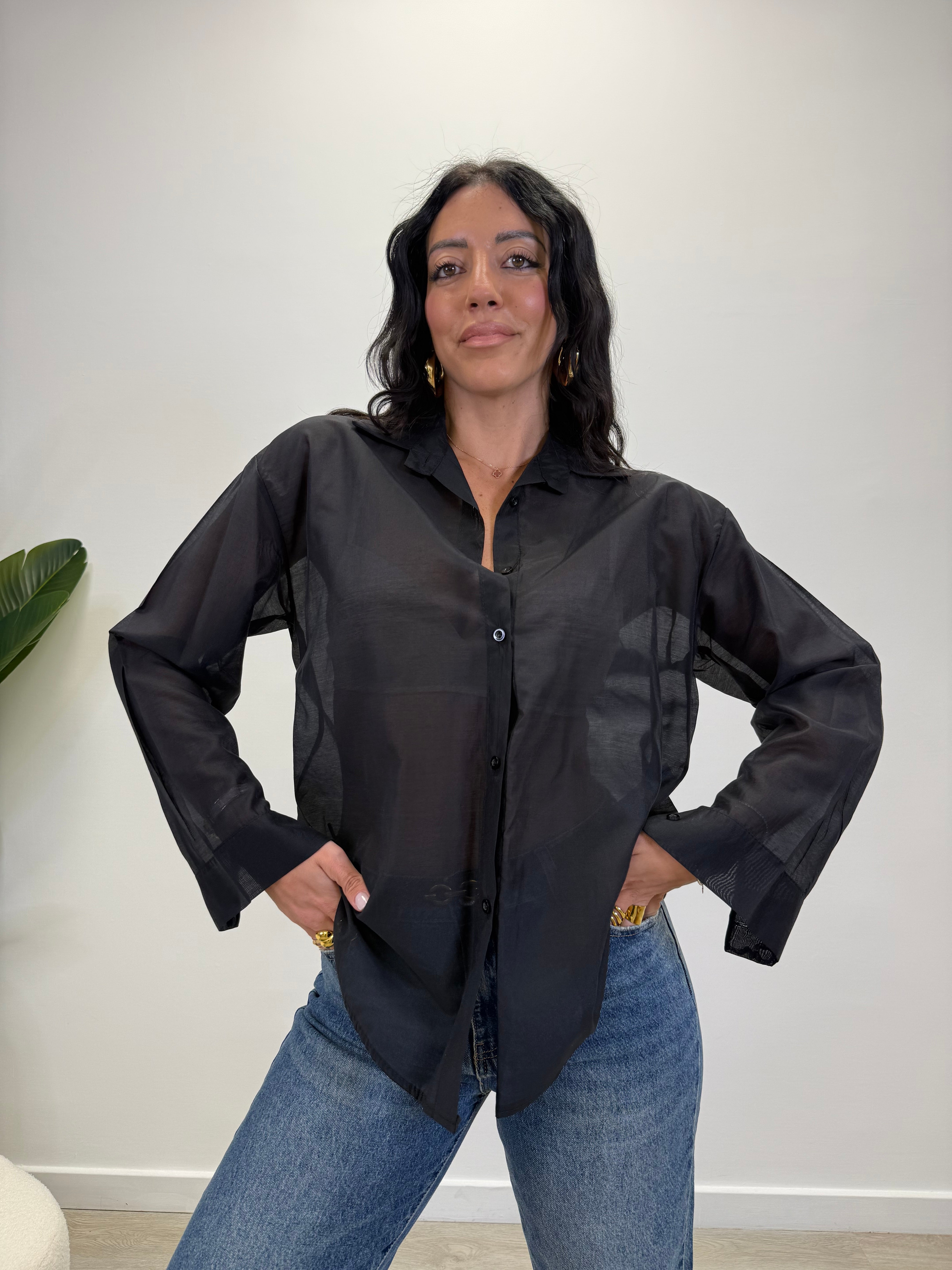 CAMICIA SEMI TRASPARENTE 141