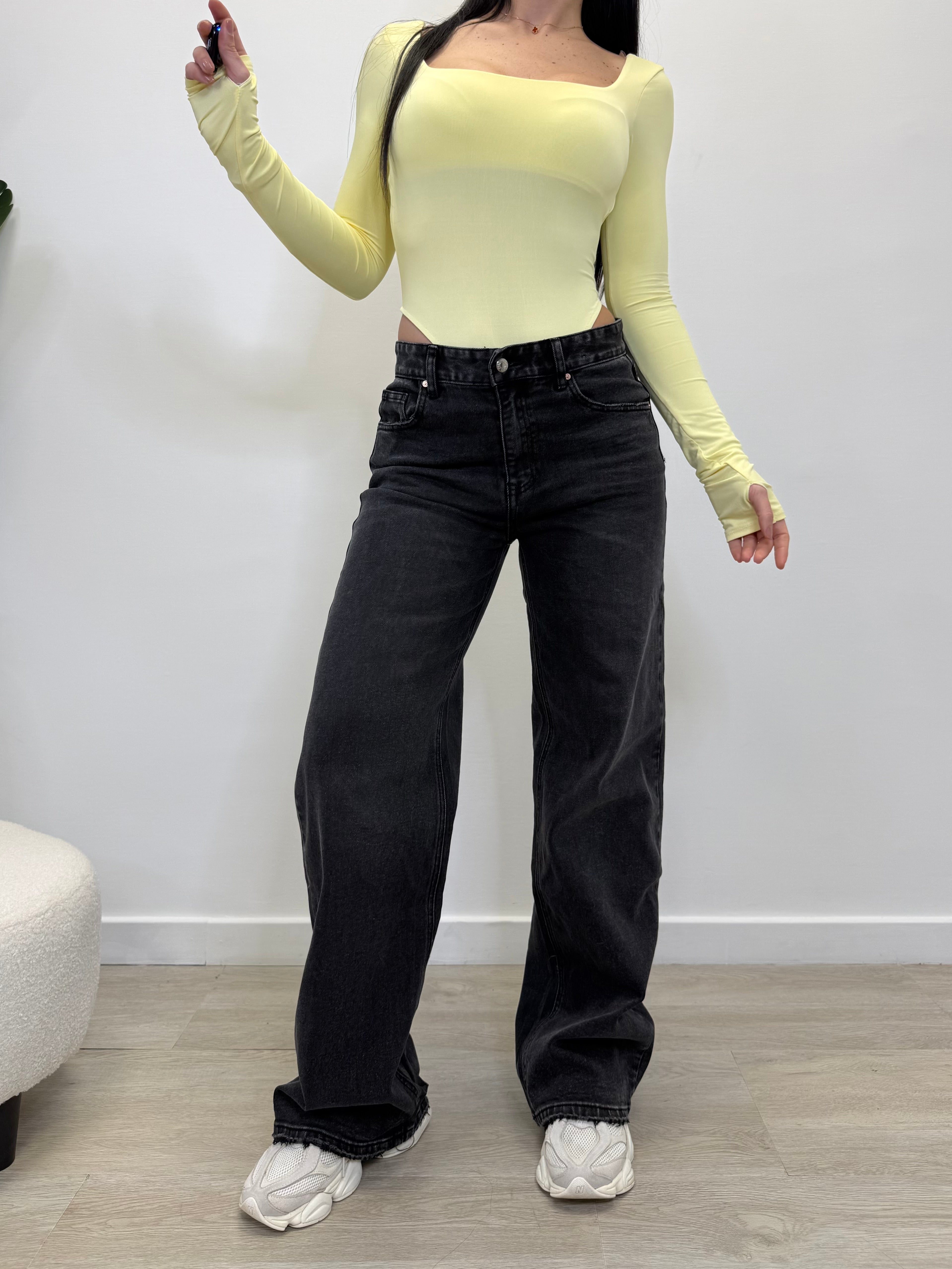 JEANS PALAZZO FUME' 5096