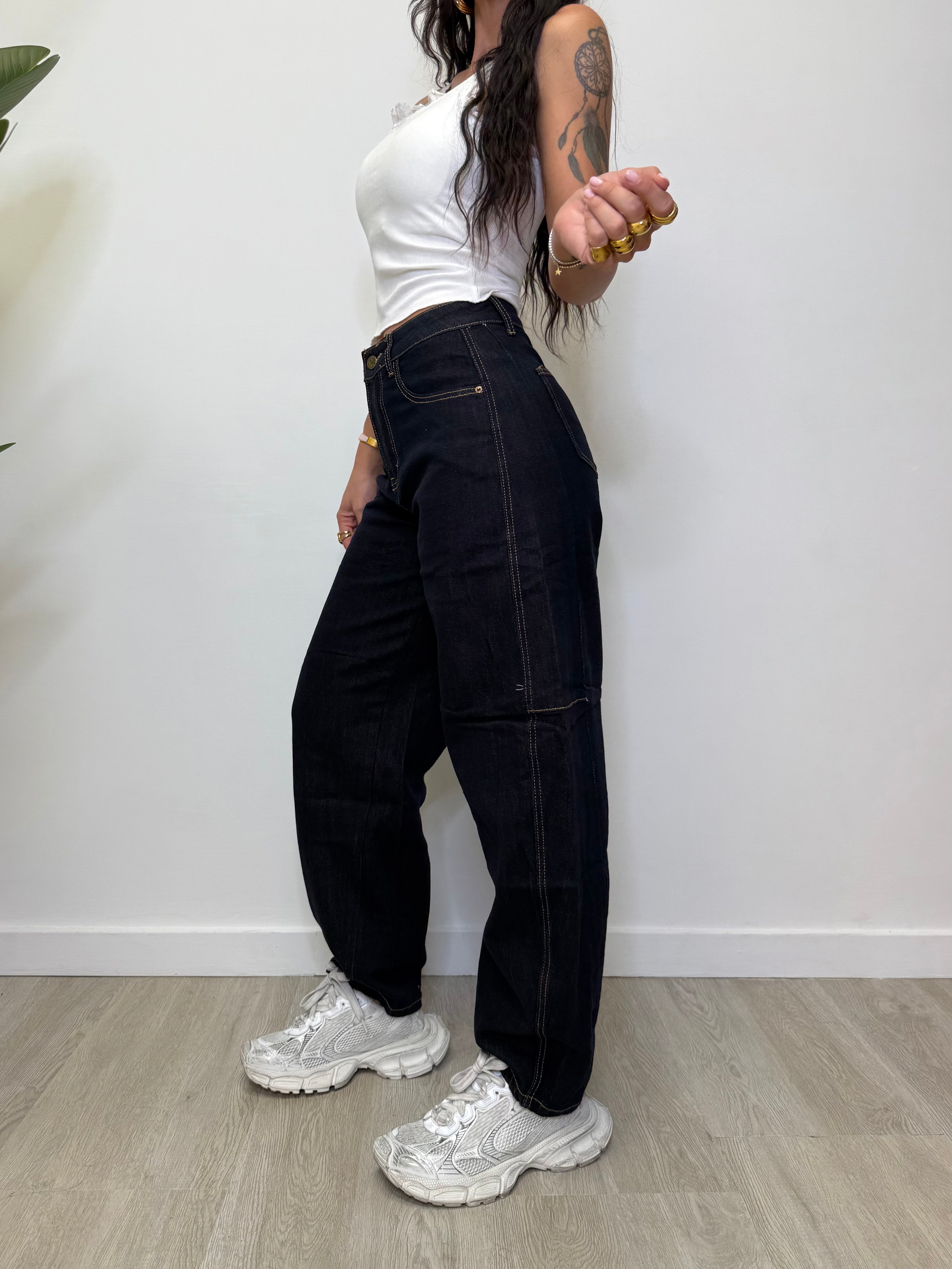 JEANS BALLOON LAVAGGIO ZERO D255-22