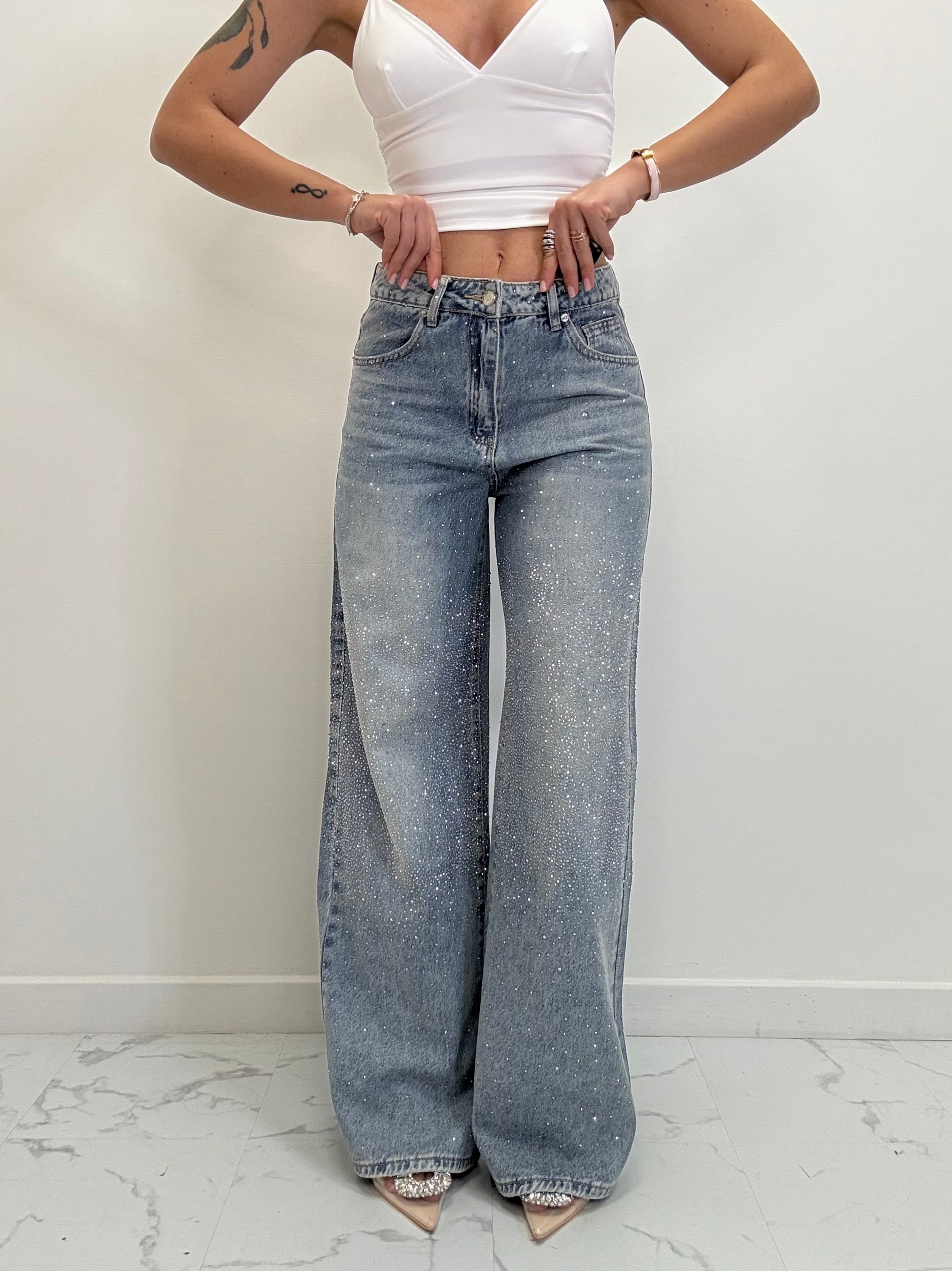 JEANS PREMIUM FULL SWAROVSKI 3016