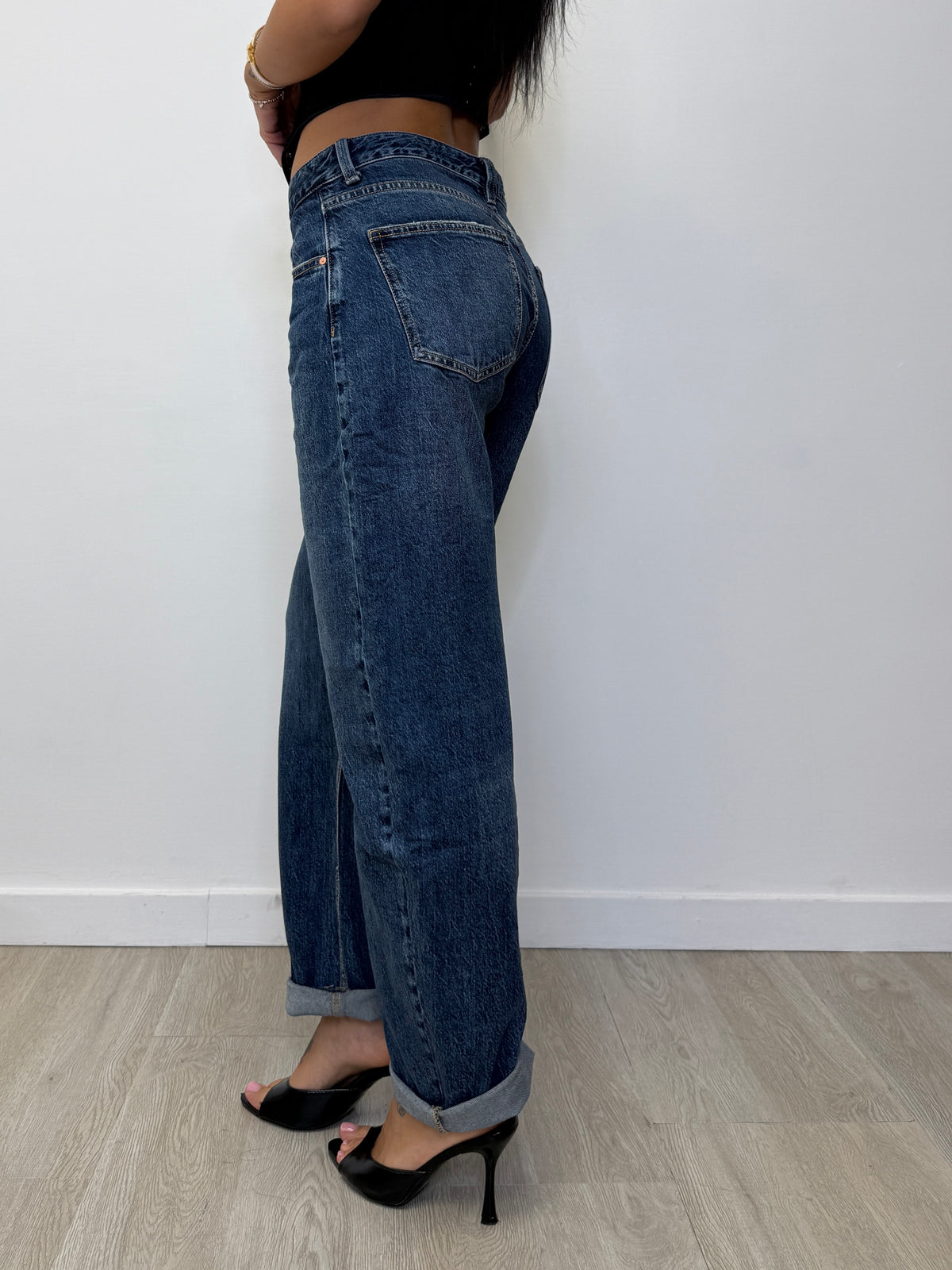 JEANS BAGGY LAVAGGIO SCURO 5700