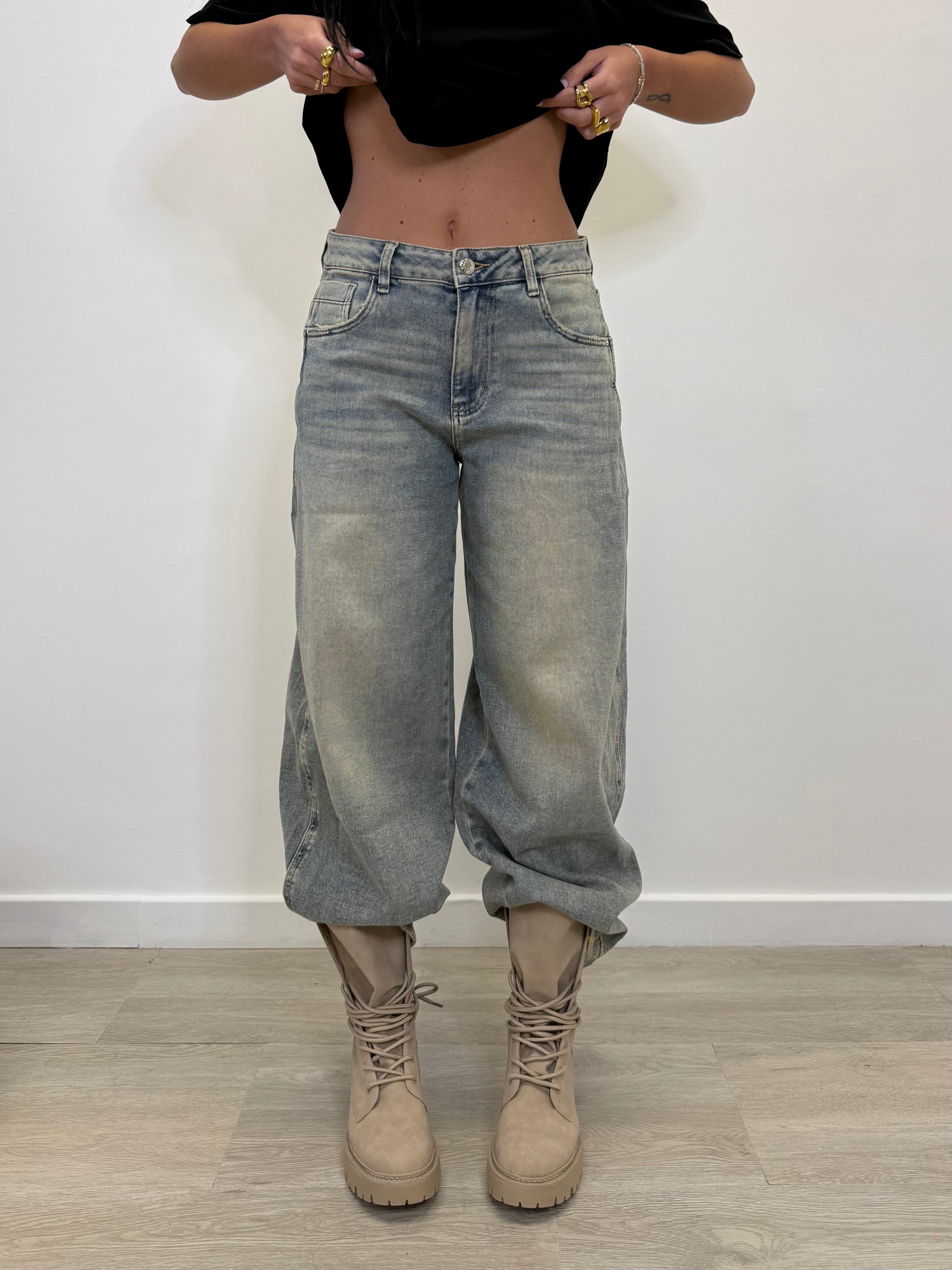 JEANS BAGGY SABBIATO 362-1