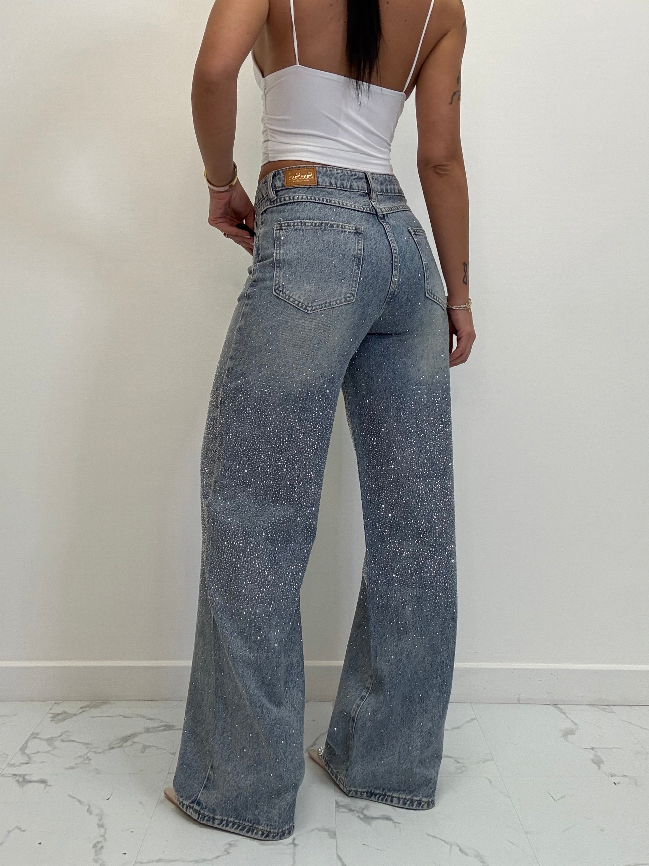 JEANS PREMIUM FULL SWAROVSKI 3016