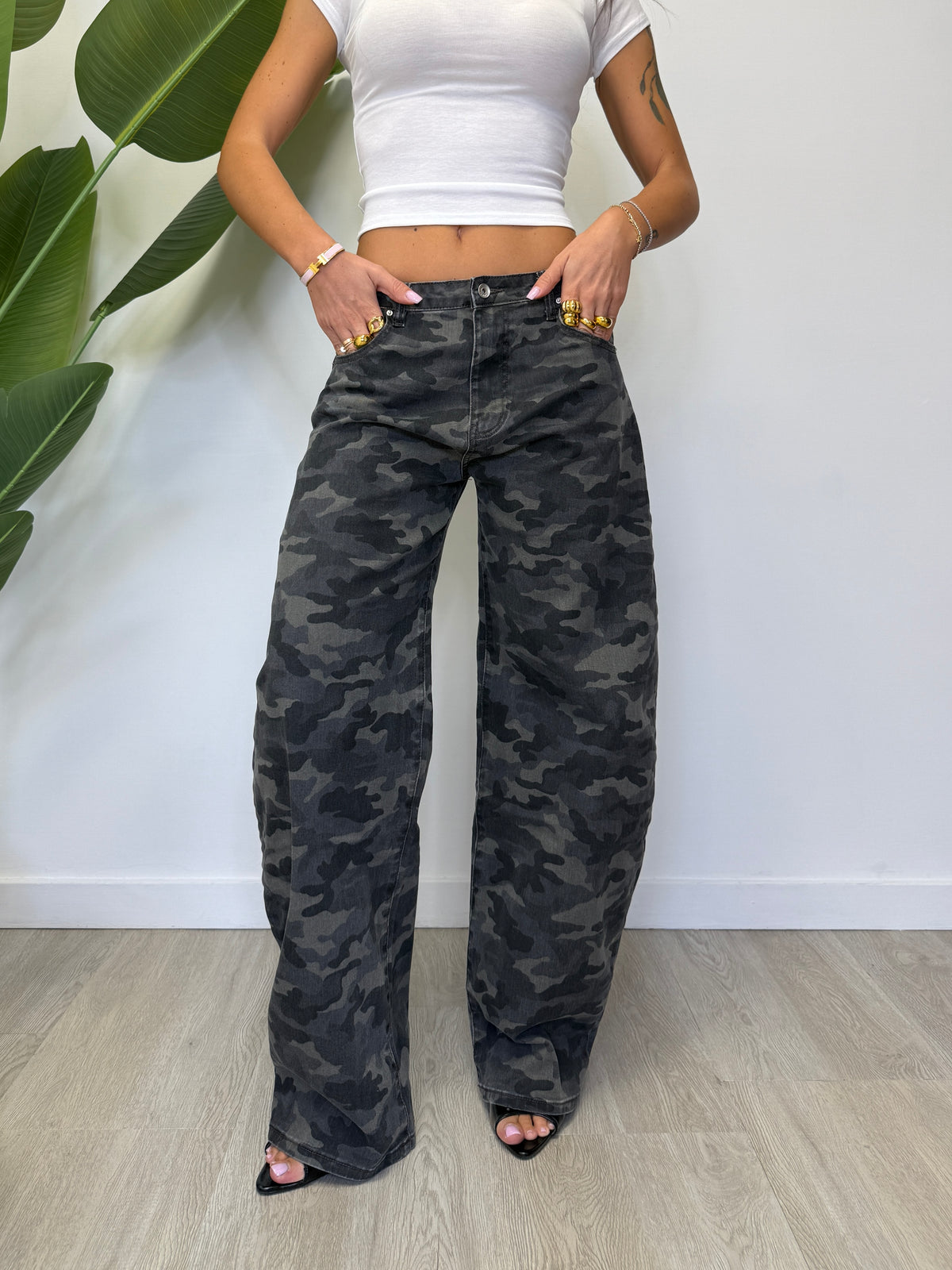 JEANS BARREL ARMY 5302