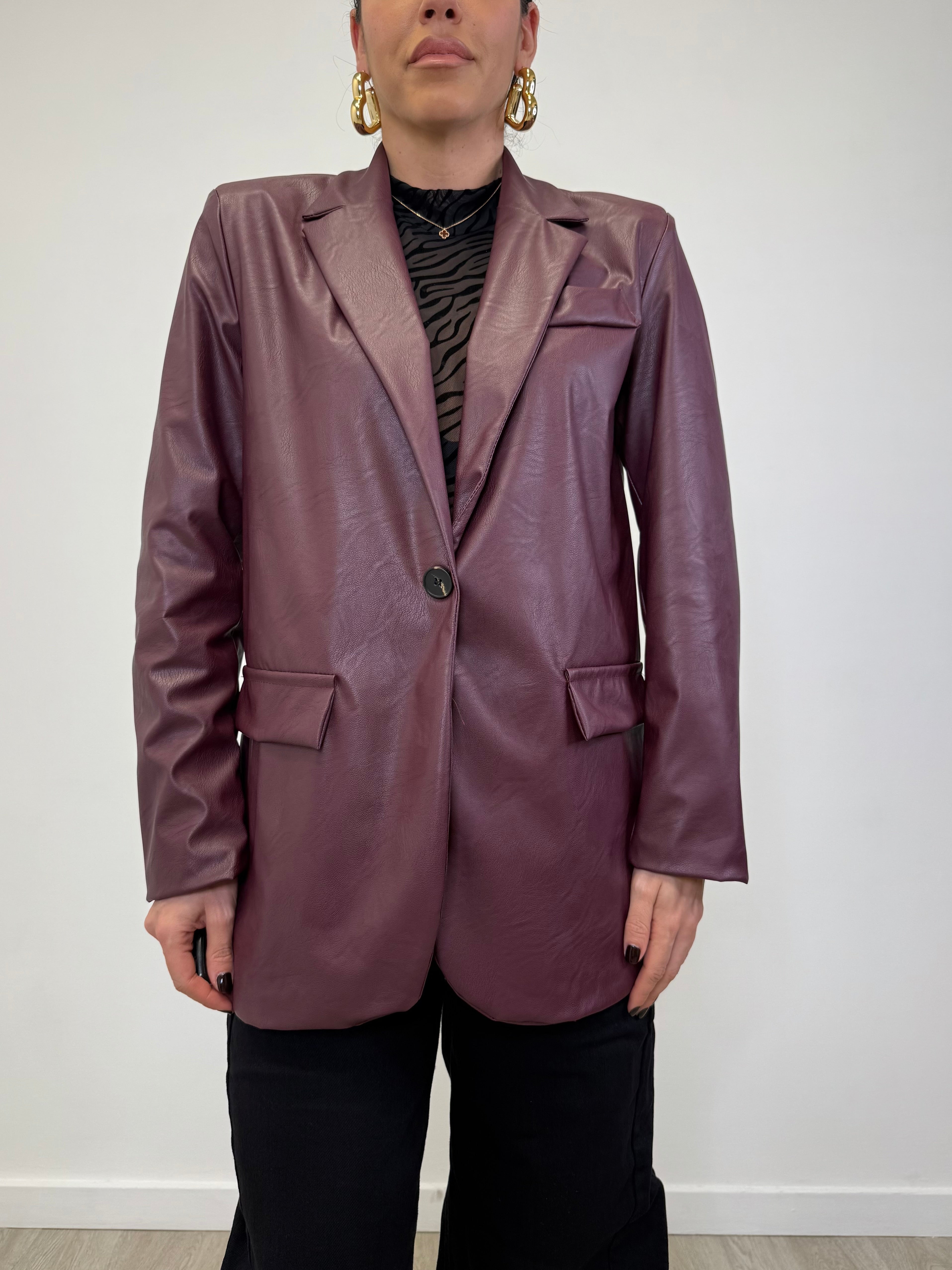 BLAZER SIMILPELLE 11040