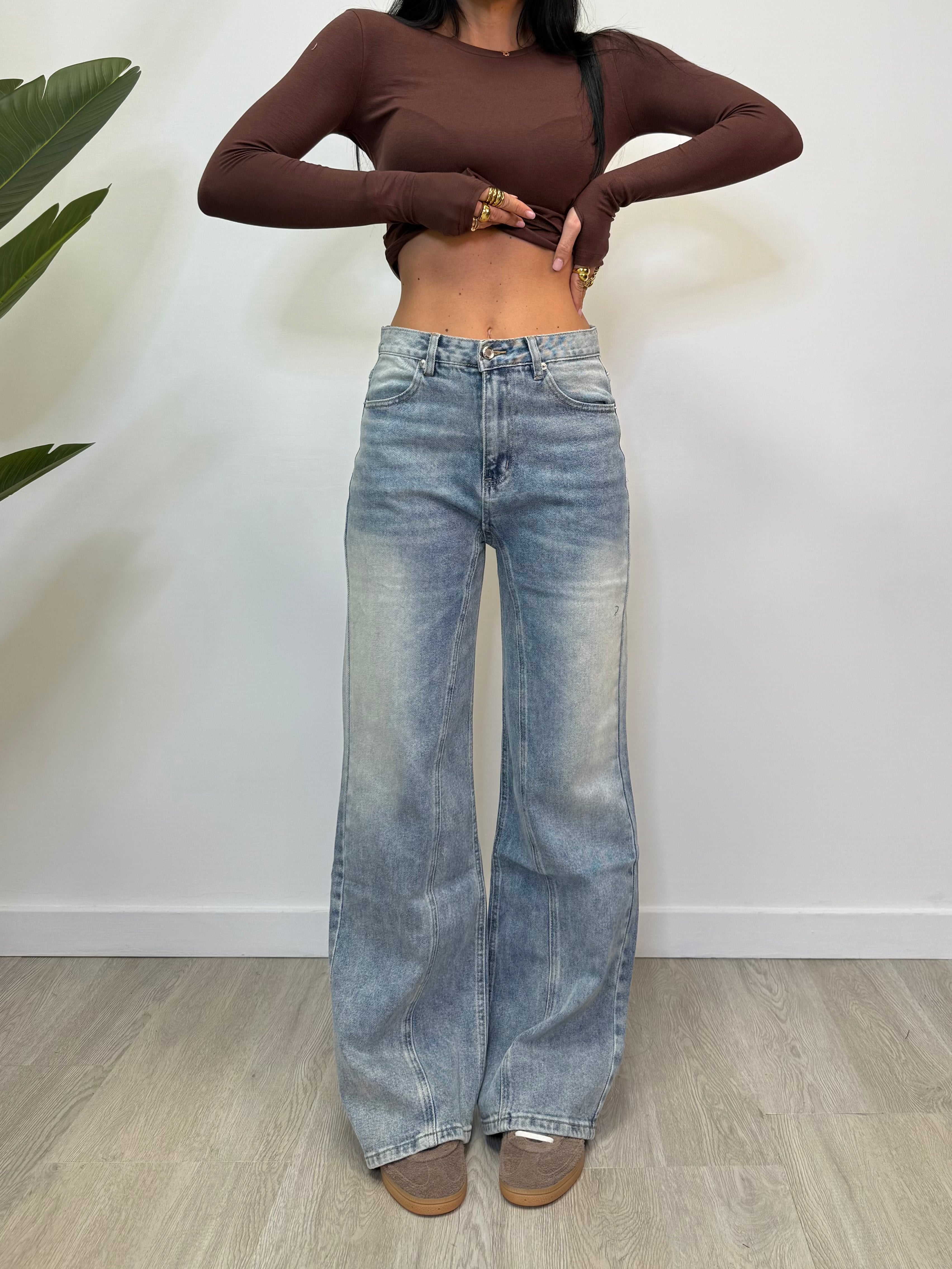 JEANS WIDE LEG 2080