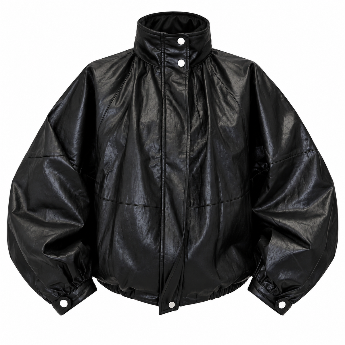 GIACCA BLOUSONE EFFETTO PELLE 15001