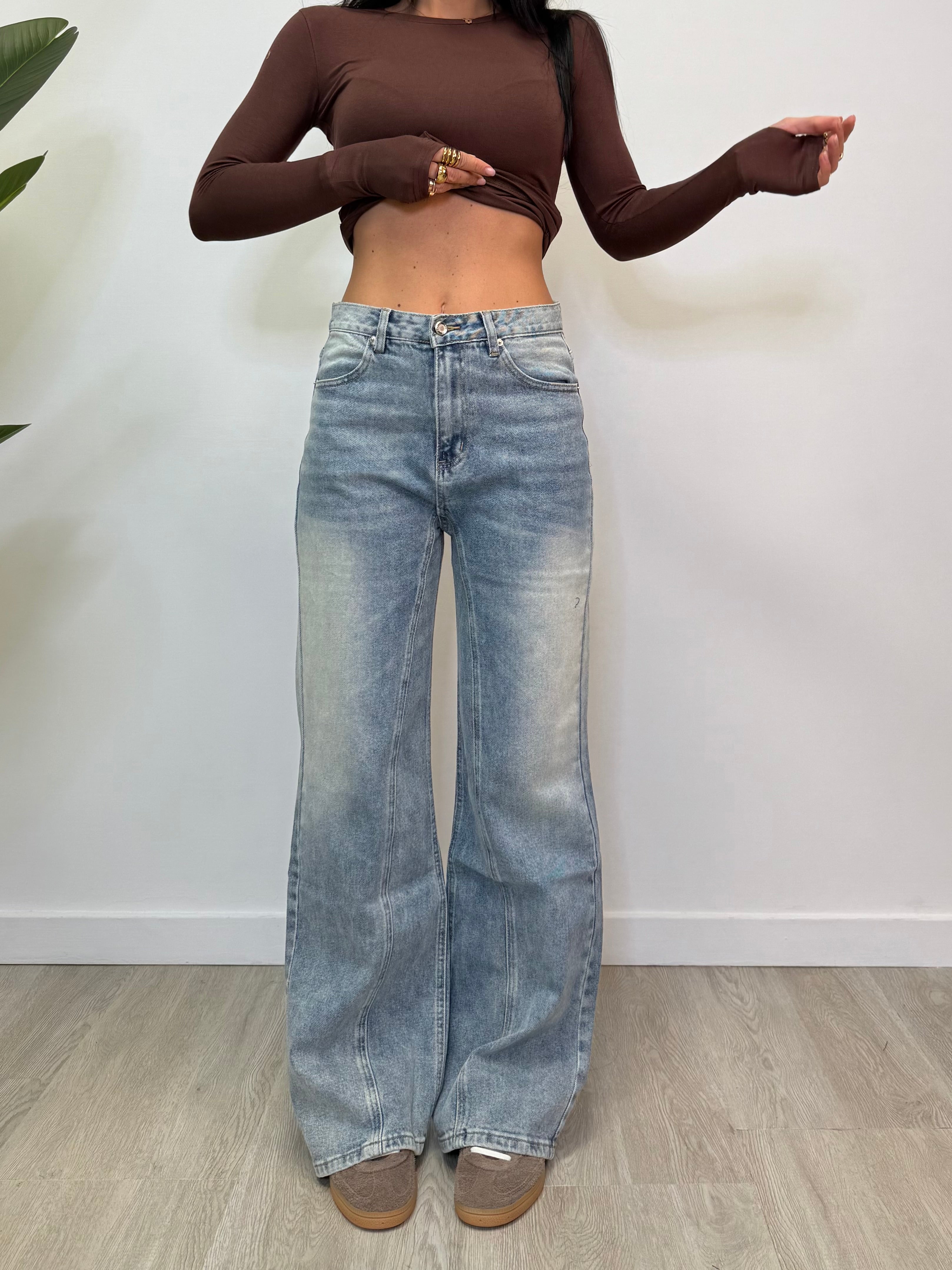JEANS WIDE LEG 2080