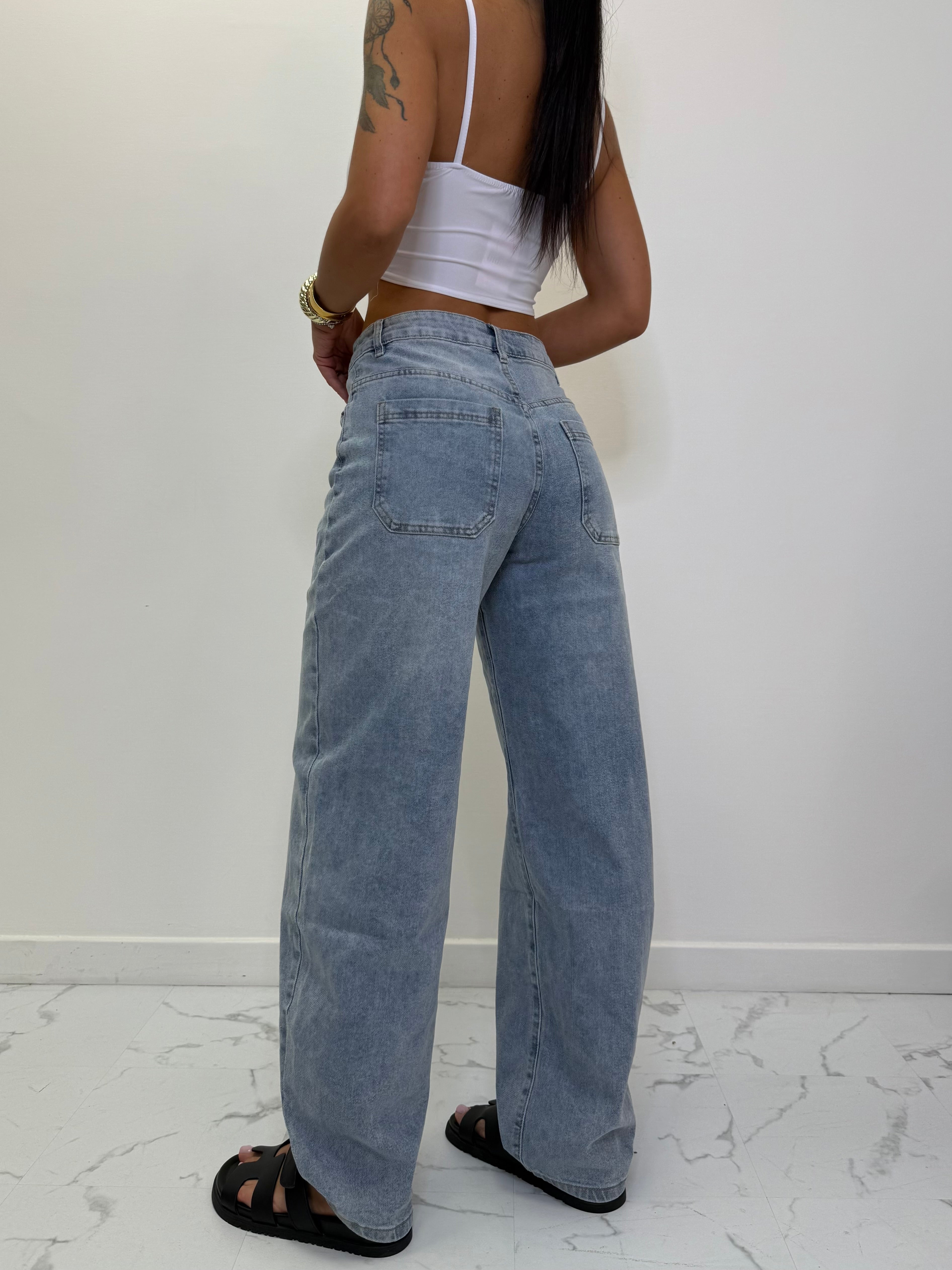 JEANS WIDE BALLOON 8650