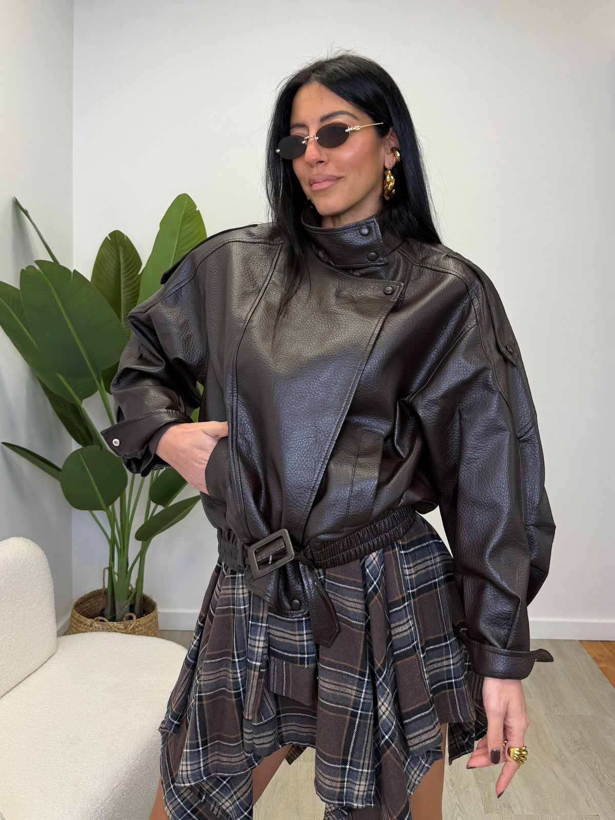 CHIODO BOMBER MARTELLATO 6680