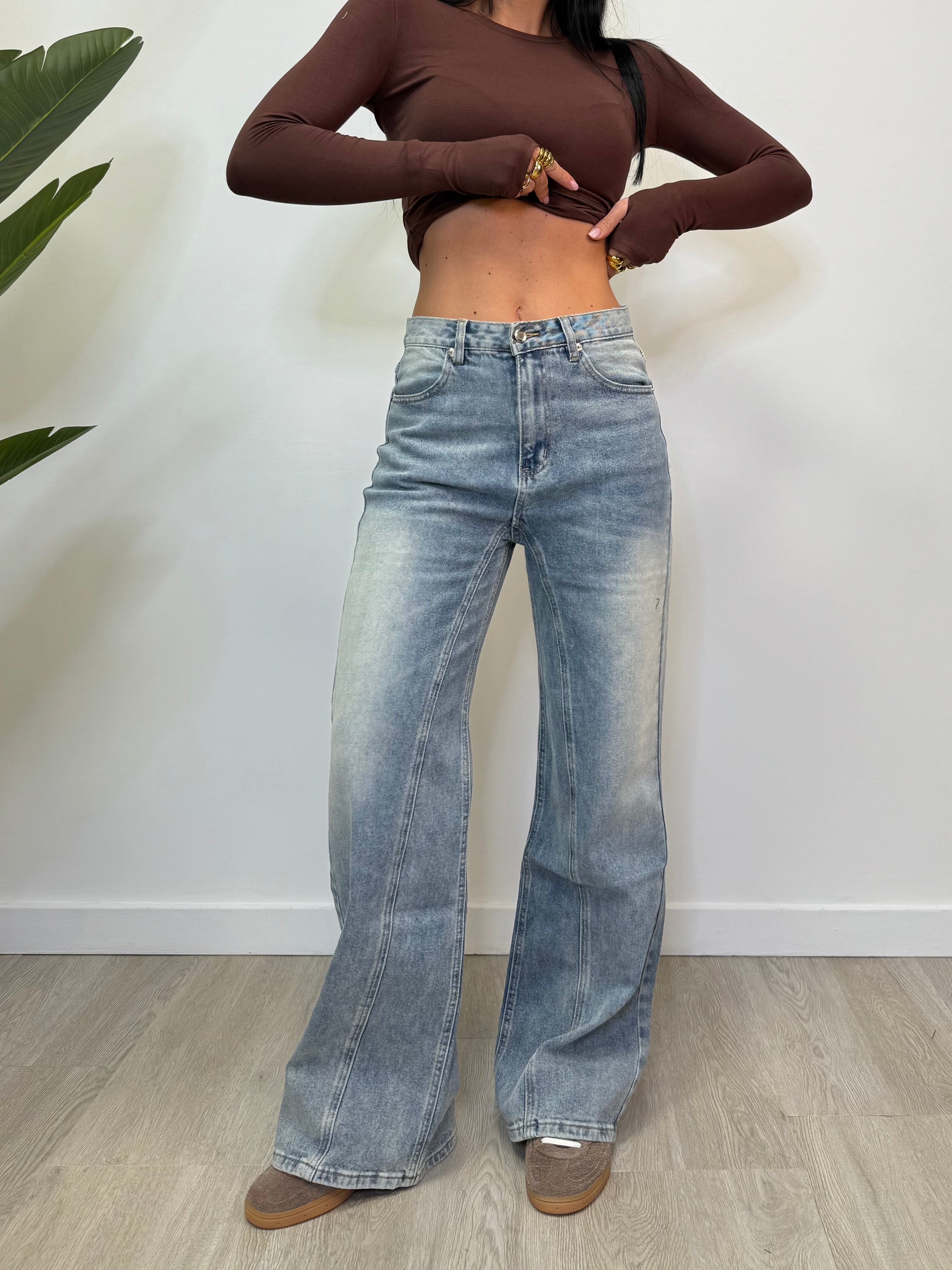 JEANS WIDE LEG 2080