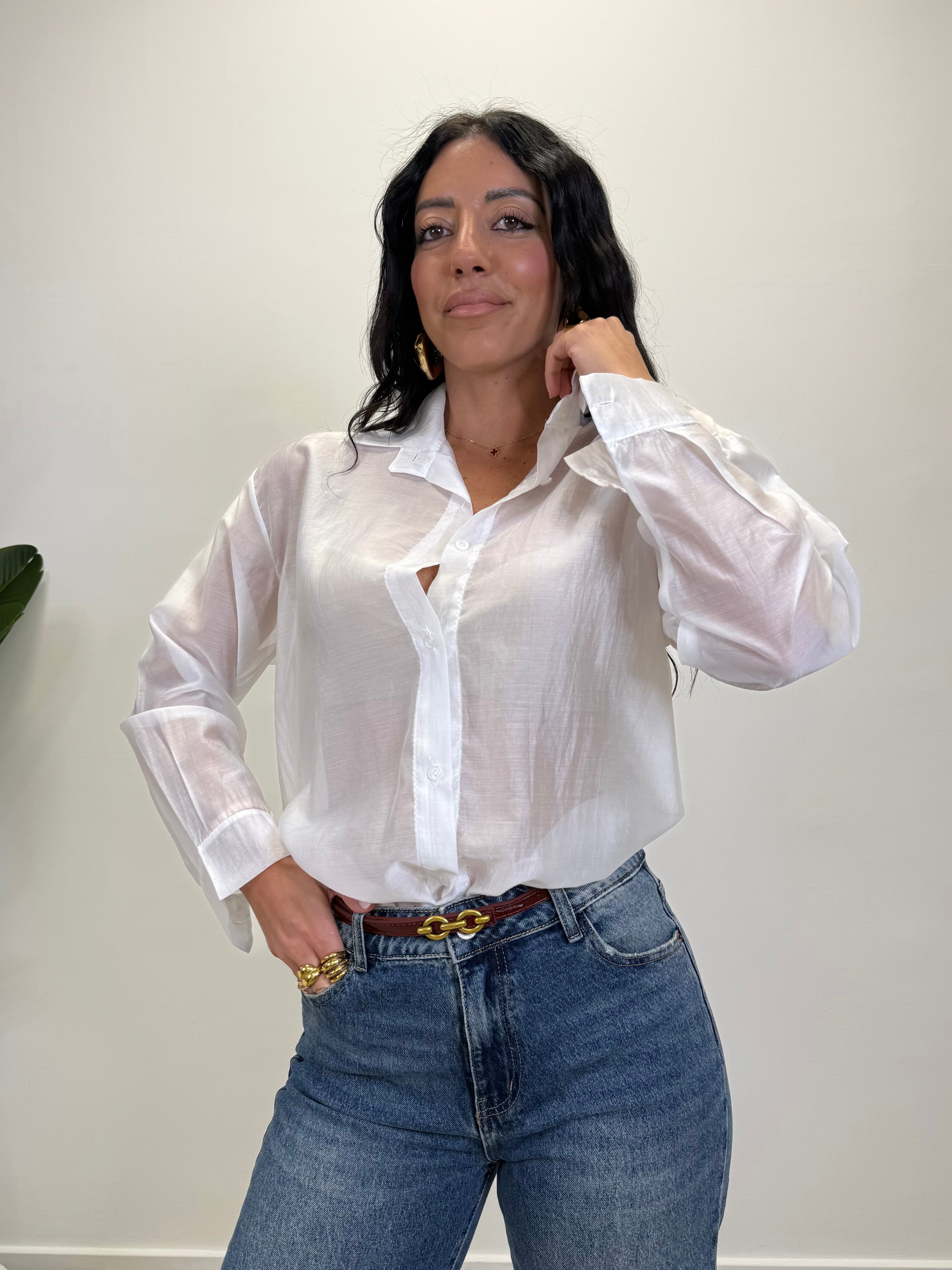 CAMICIA SEMI TRASPARENTE 141
