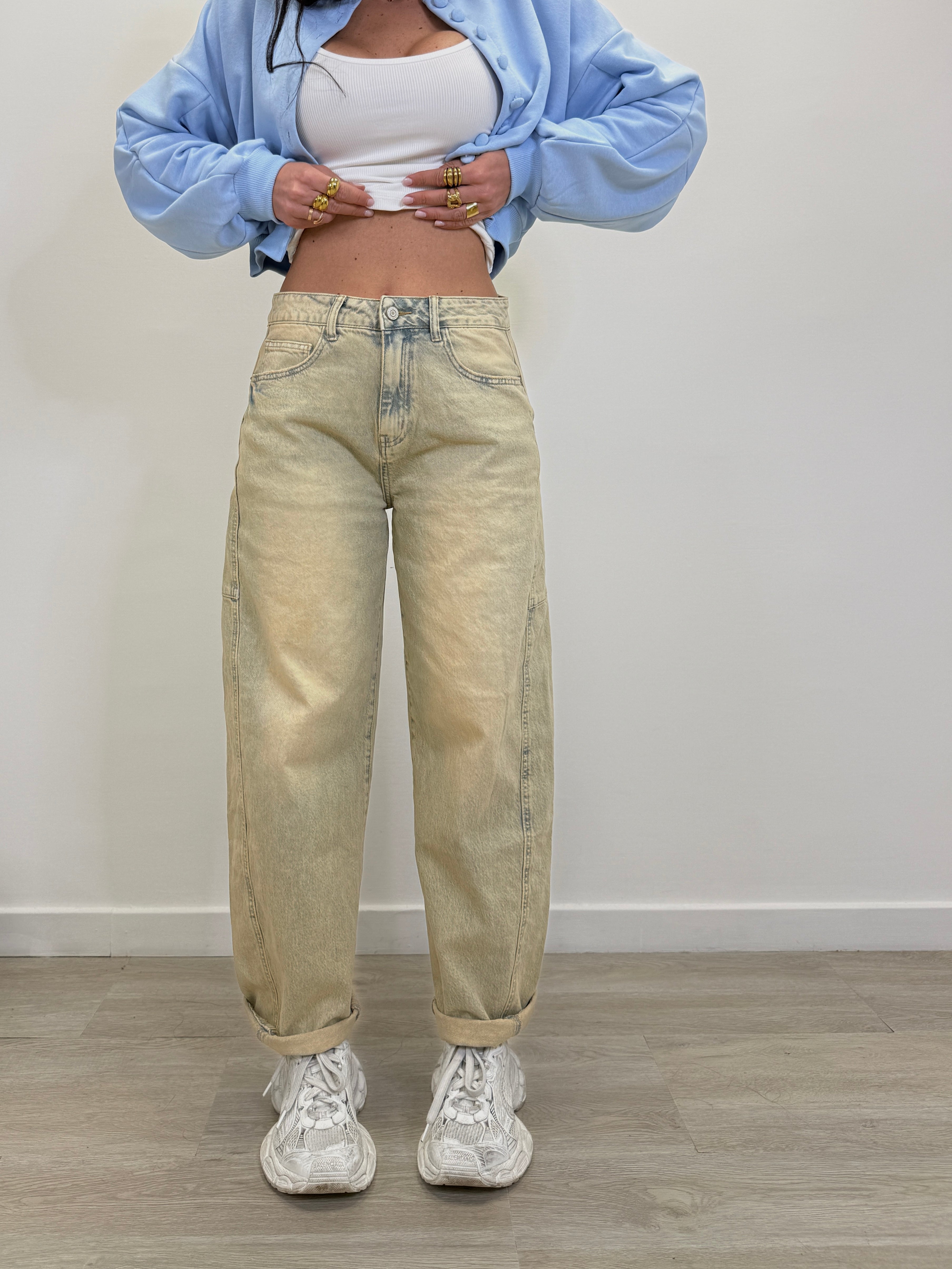 JEANS BAGGY LAVAGGIO ACID VINTAGE 088