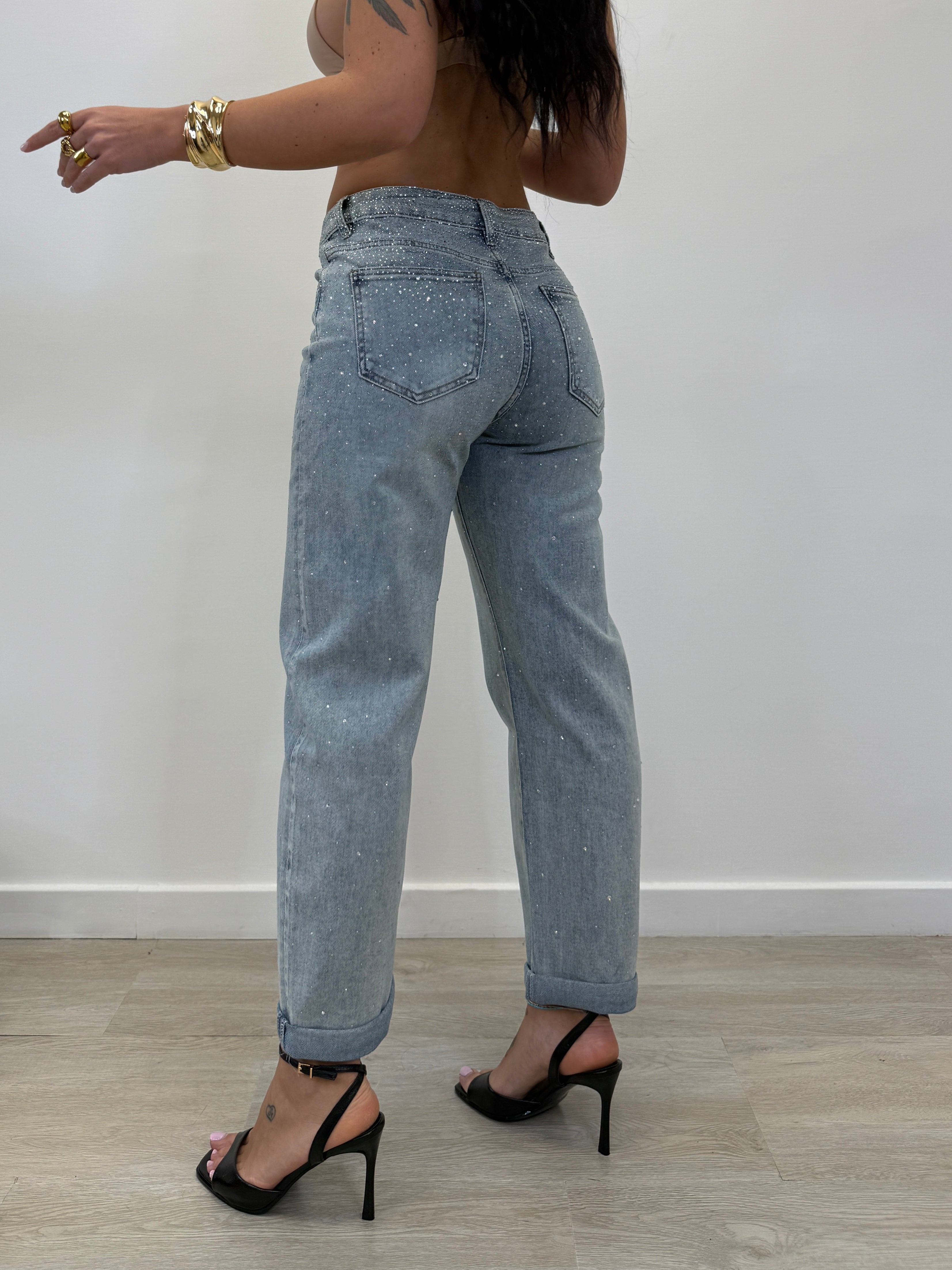 JEANS BAGGY SWAROVSKI 2327-2