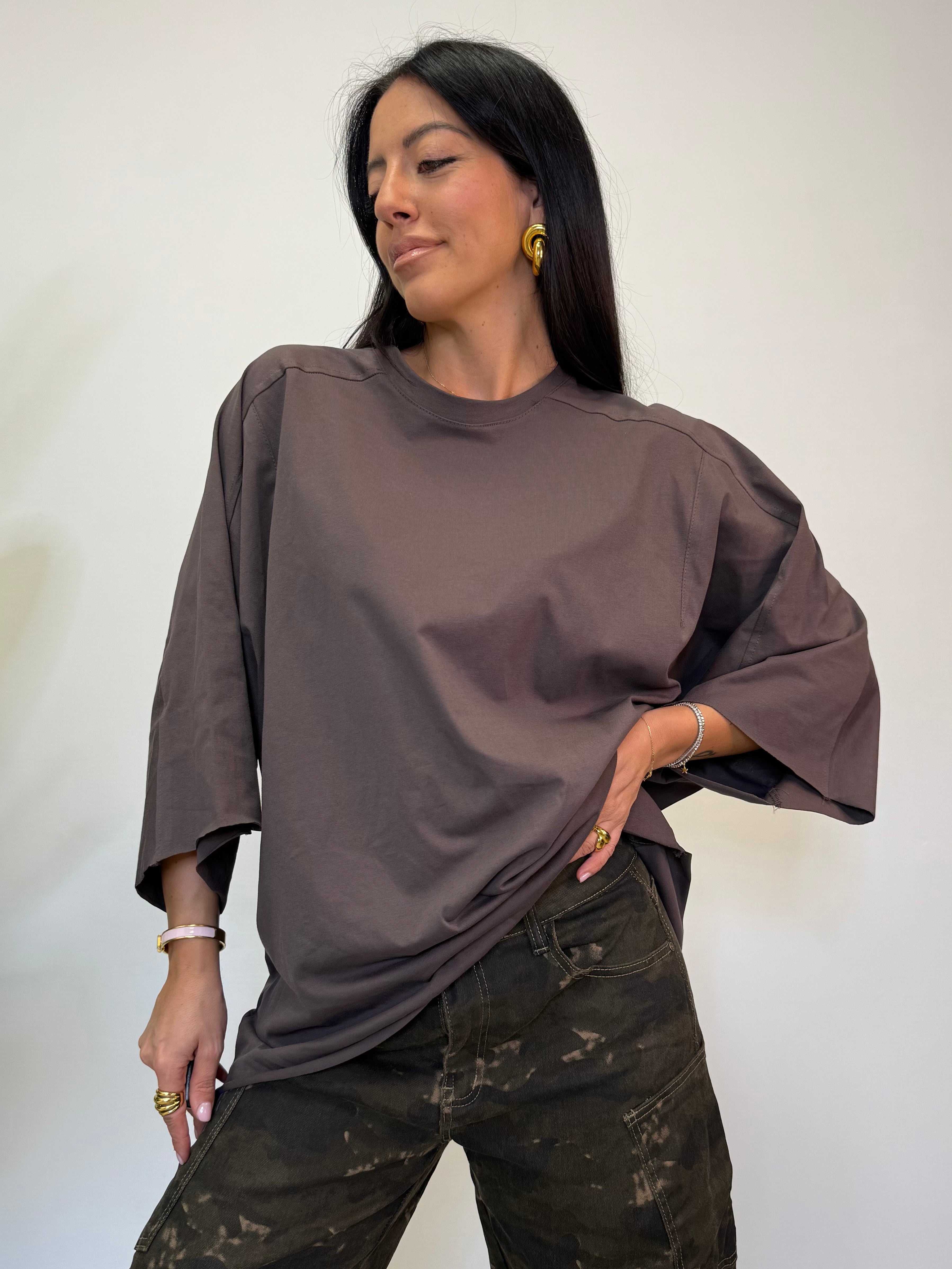 T-SHIRT OVER MANICA 3/4 2633