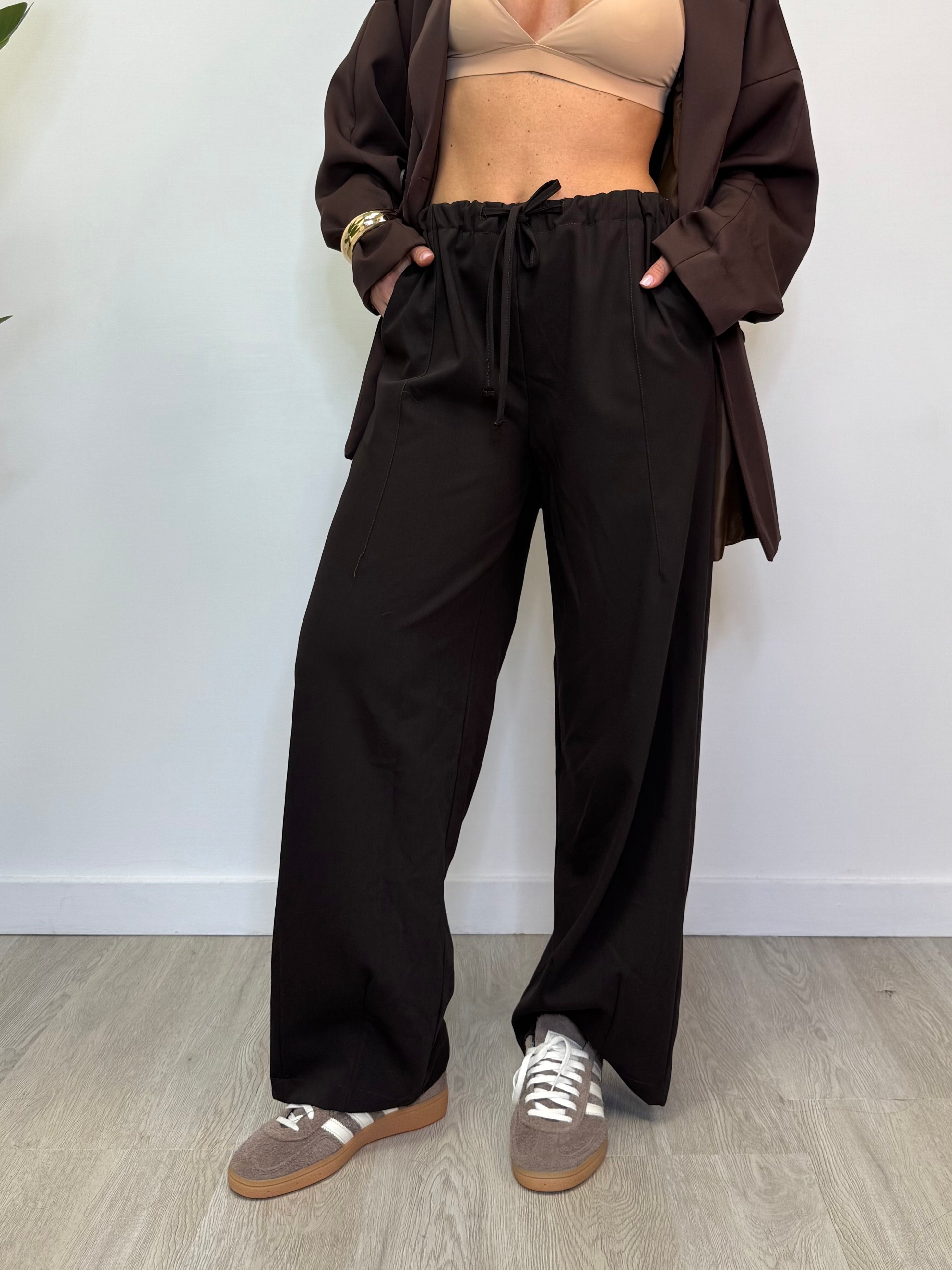 PANTALONE BAGGY IN TESSUTO MORBIDO 66621