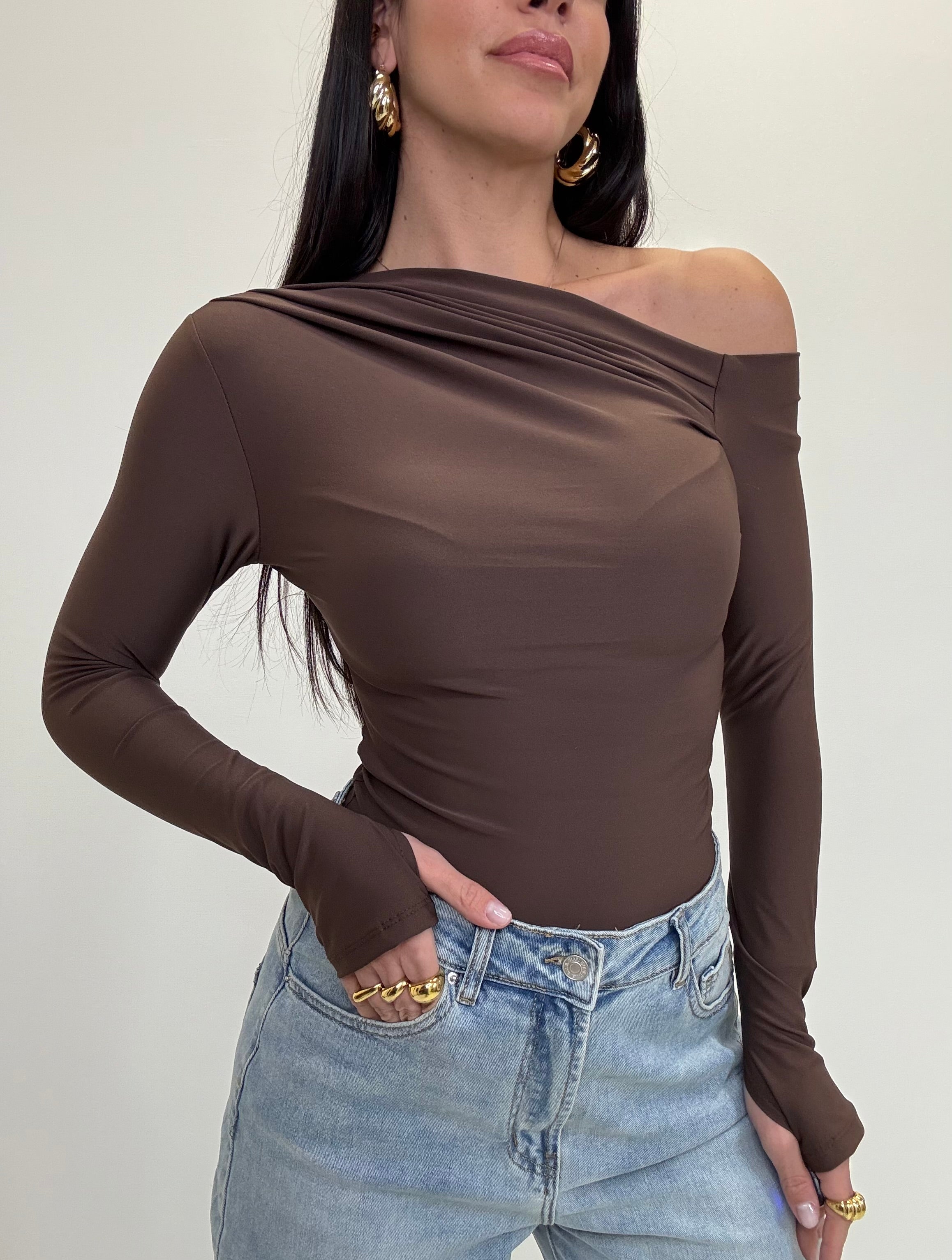 MAGLIA KIM MANICA A GUANTO