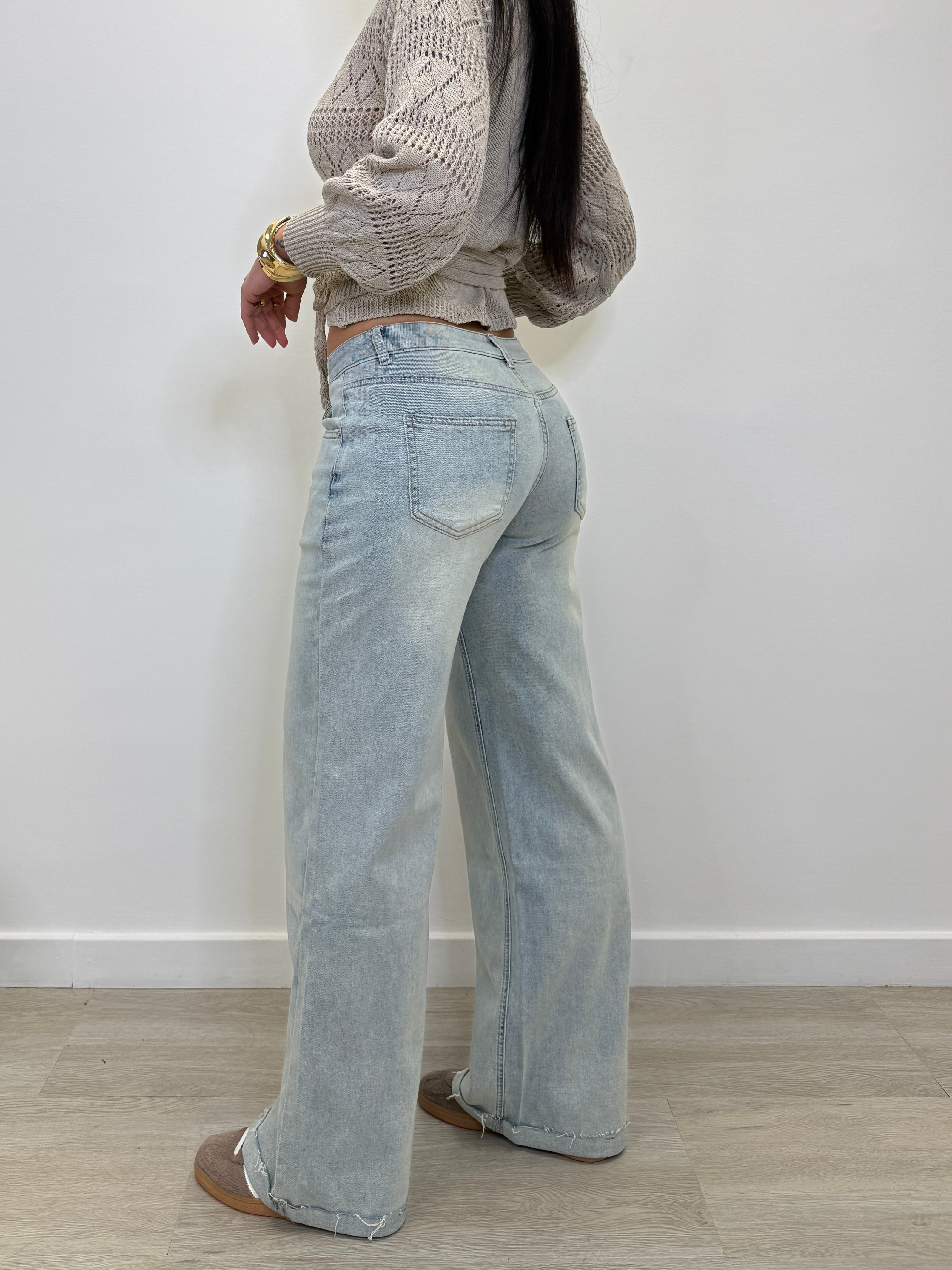 JEANS PALAZZO VITA BASSA 8273