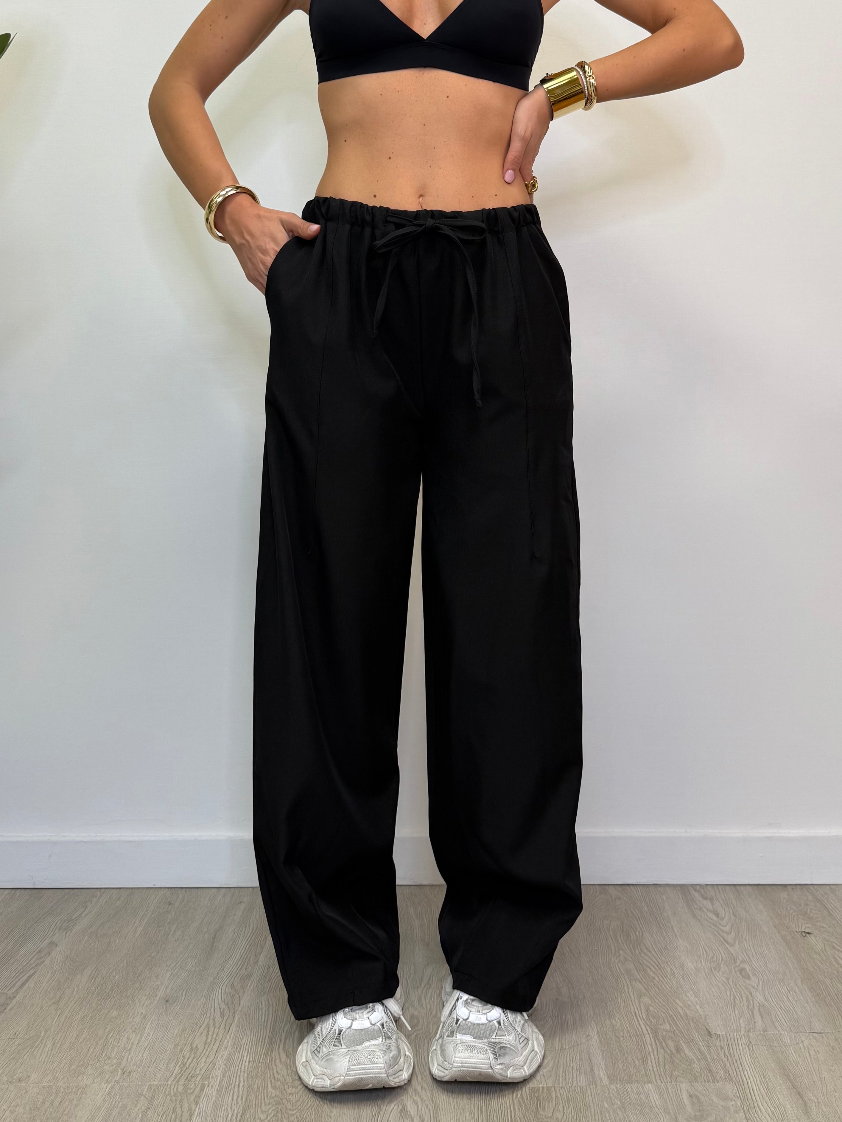 PANTALONE BAGGY IN TESSUTO MORBIDO 66621