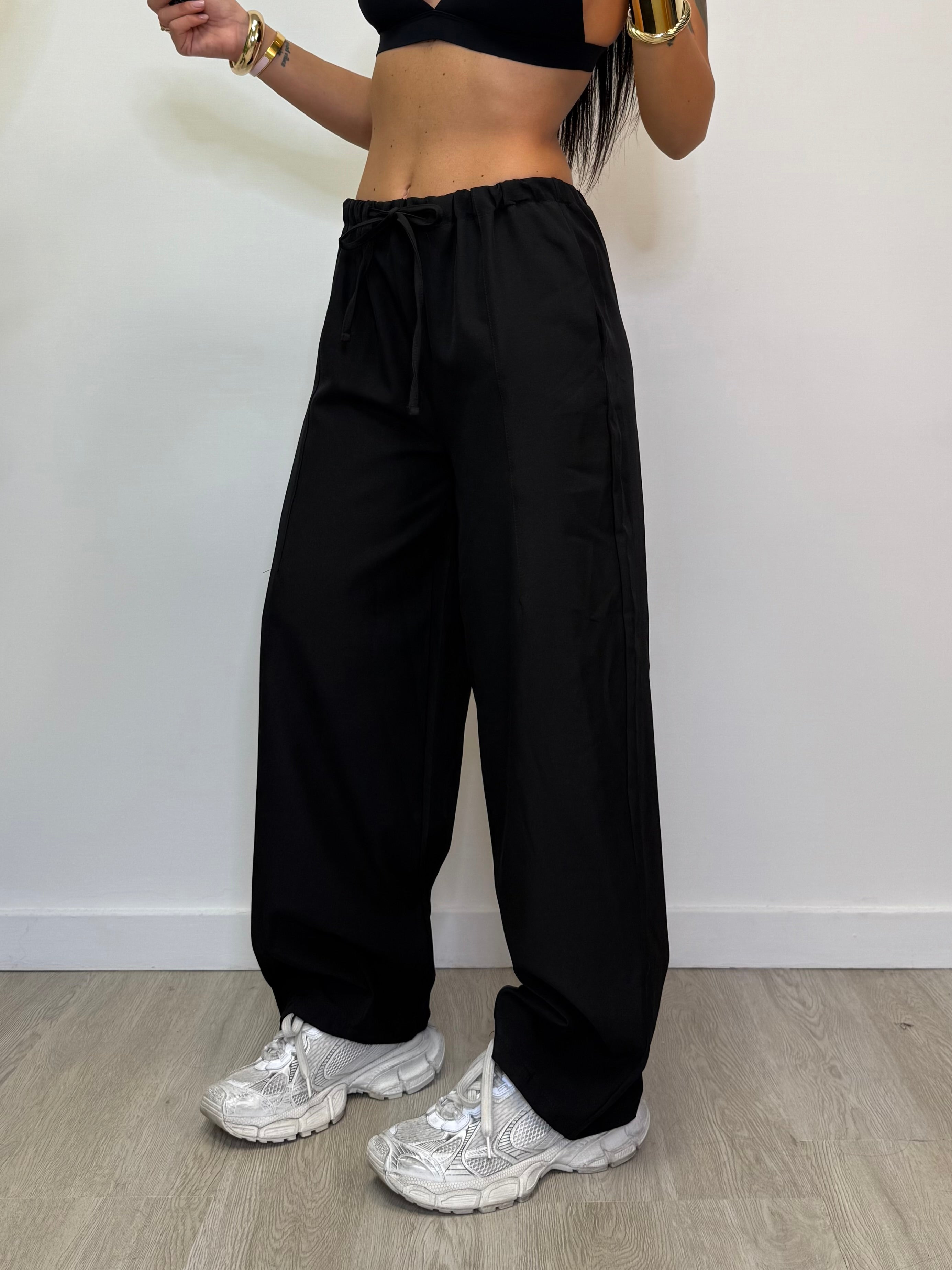 PANTALONE BAGGY IN TESSUTO MORBIDO 66621