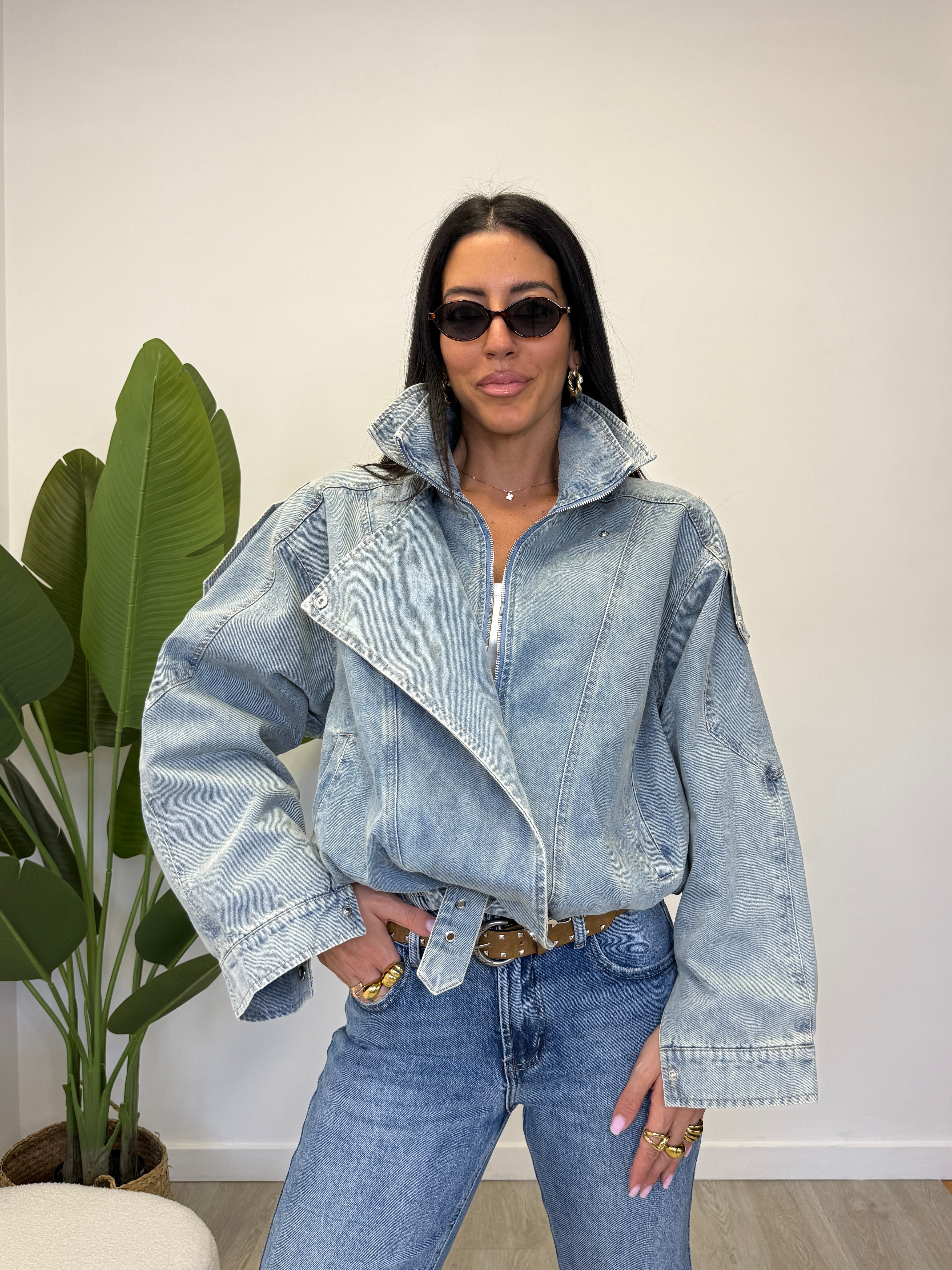 GIUBBINO OVER DENIM X1609