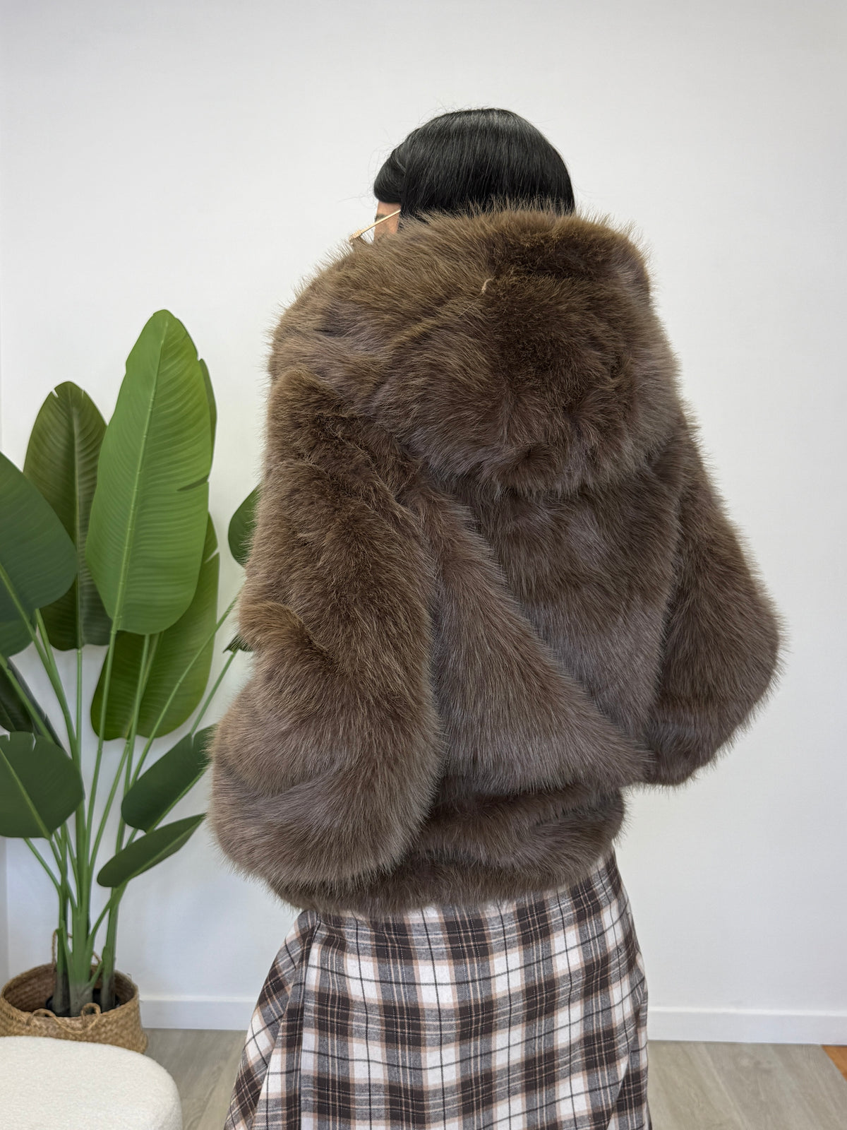 PELLICCIA SUPER SOFT CON CAPPUCCIO 001