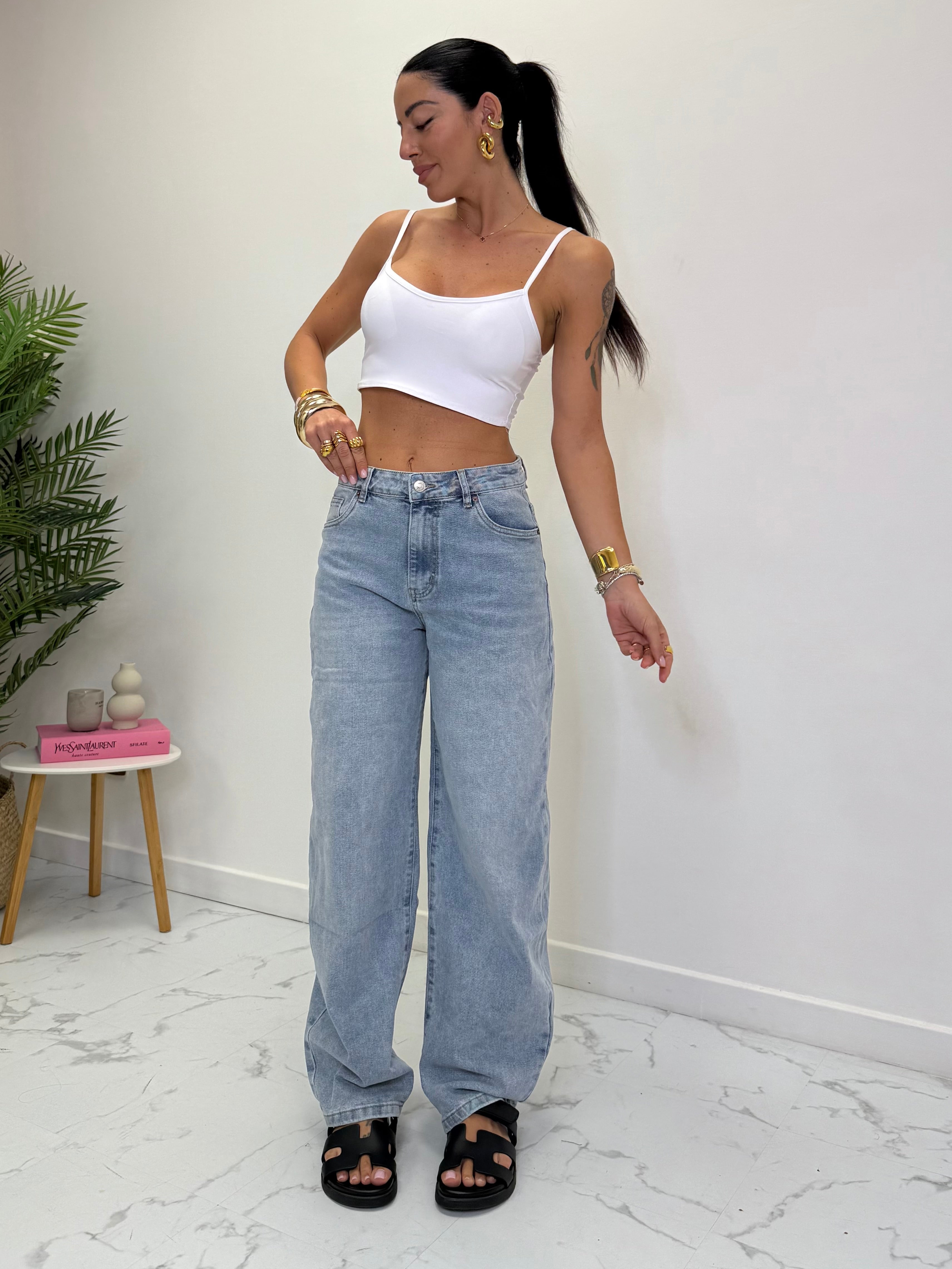 JEANS WIDE BALLOON 8650