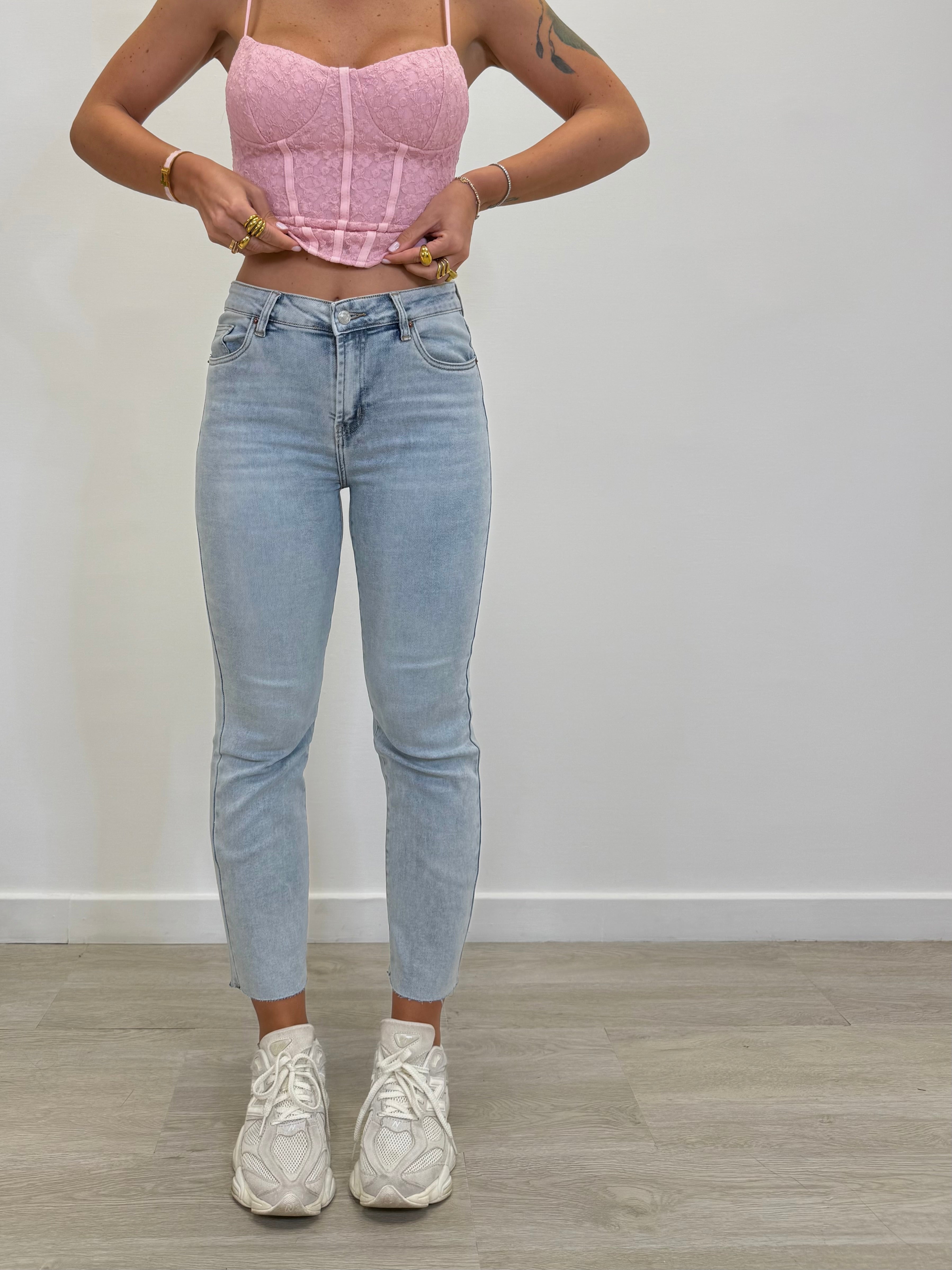 JEANS ELASTICIZZATO VITA ALTA 9403