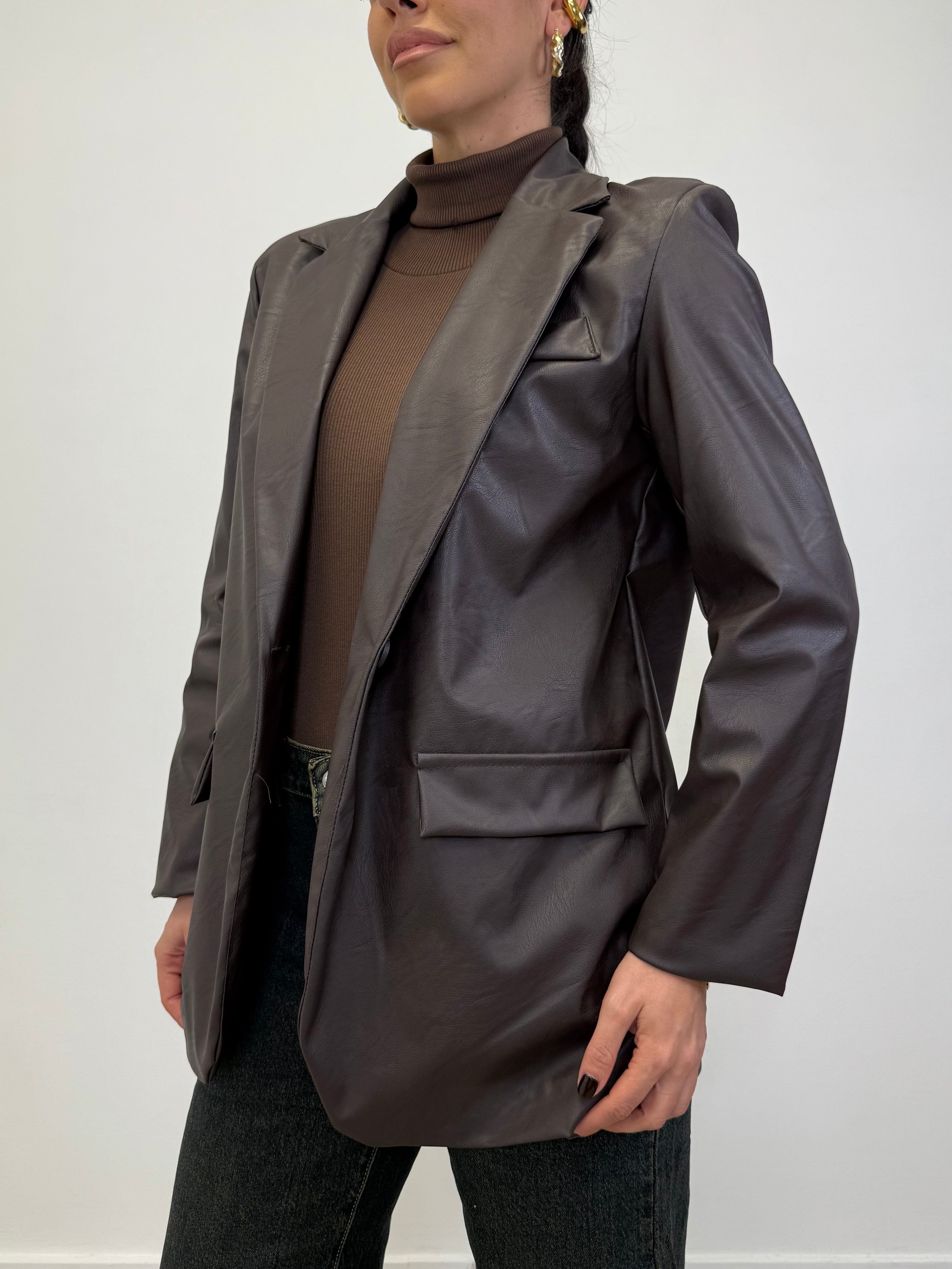 BLAZER SIMILPELLE 11040