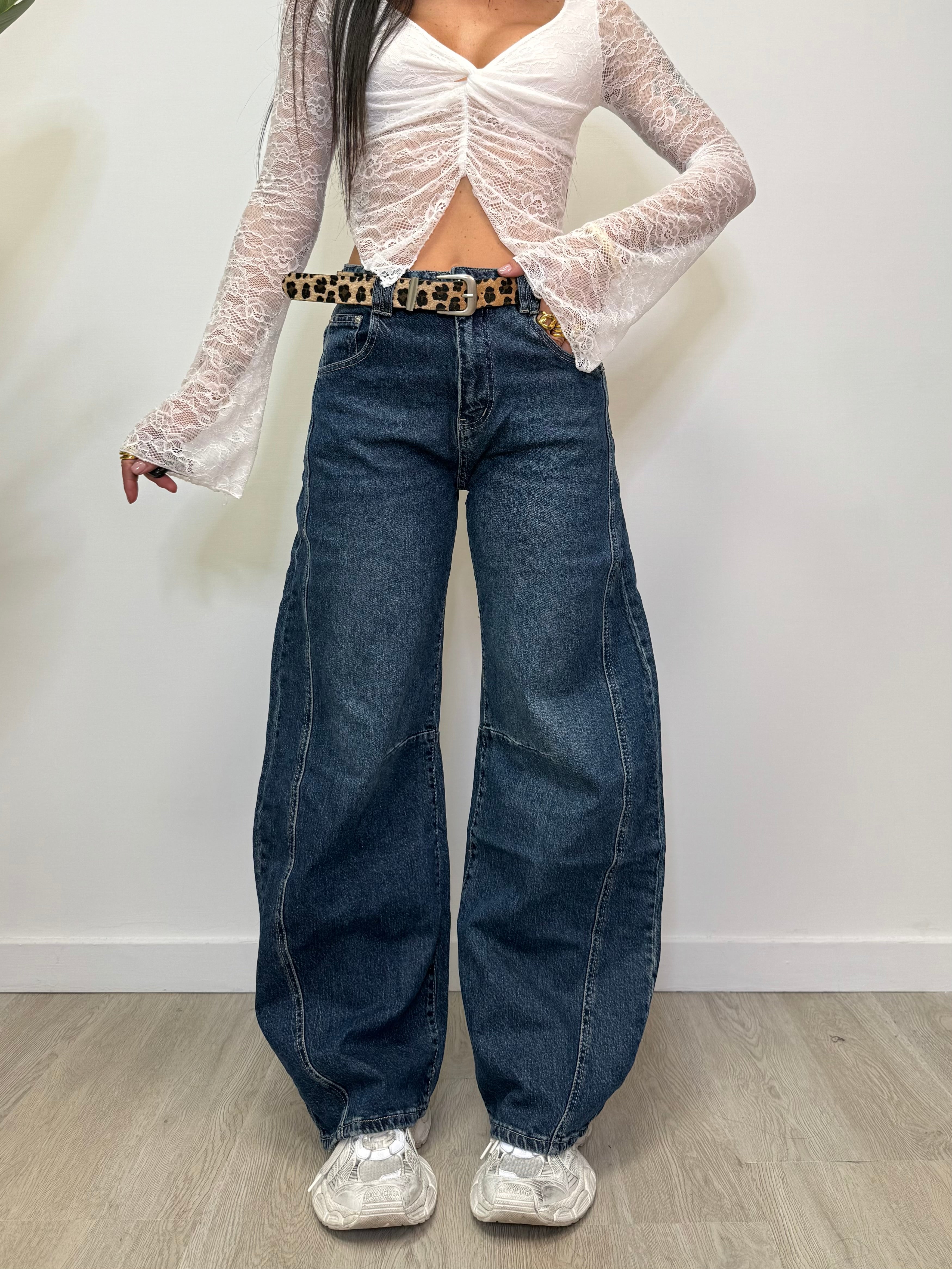 JEANS BALLOON BARREL DENIM 5017