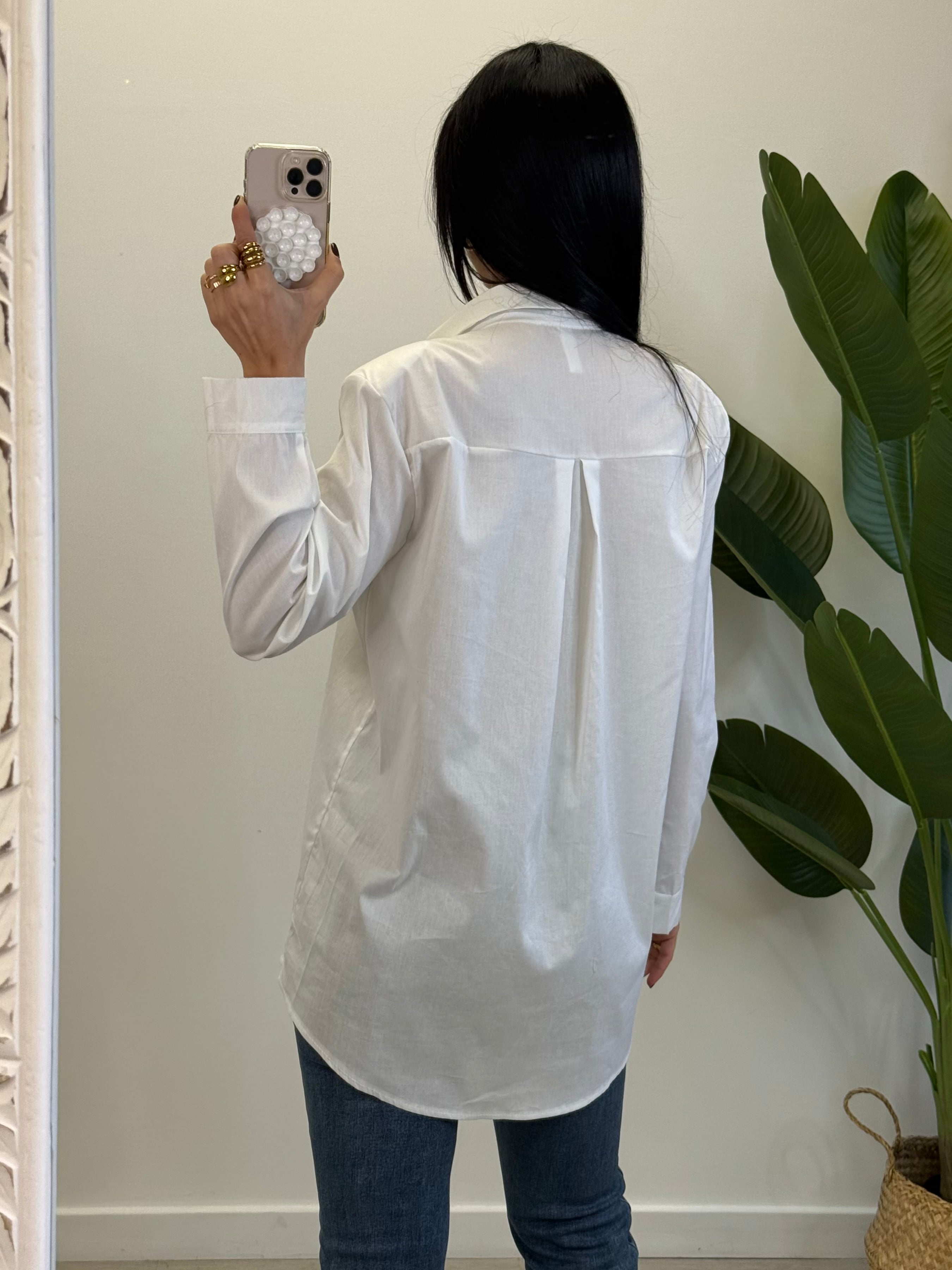 CAMICIA OVER CON SPALLINA 1336