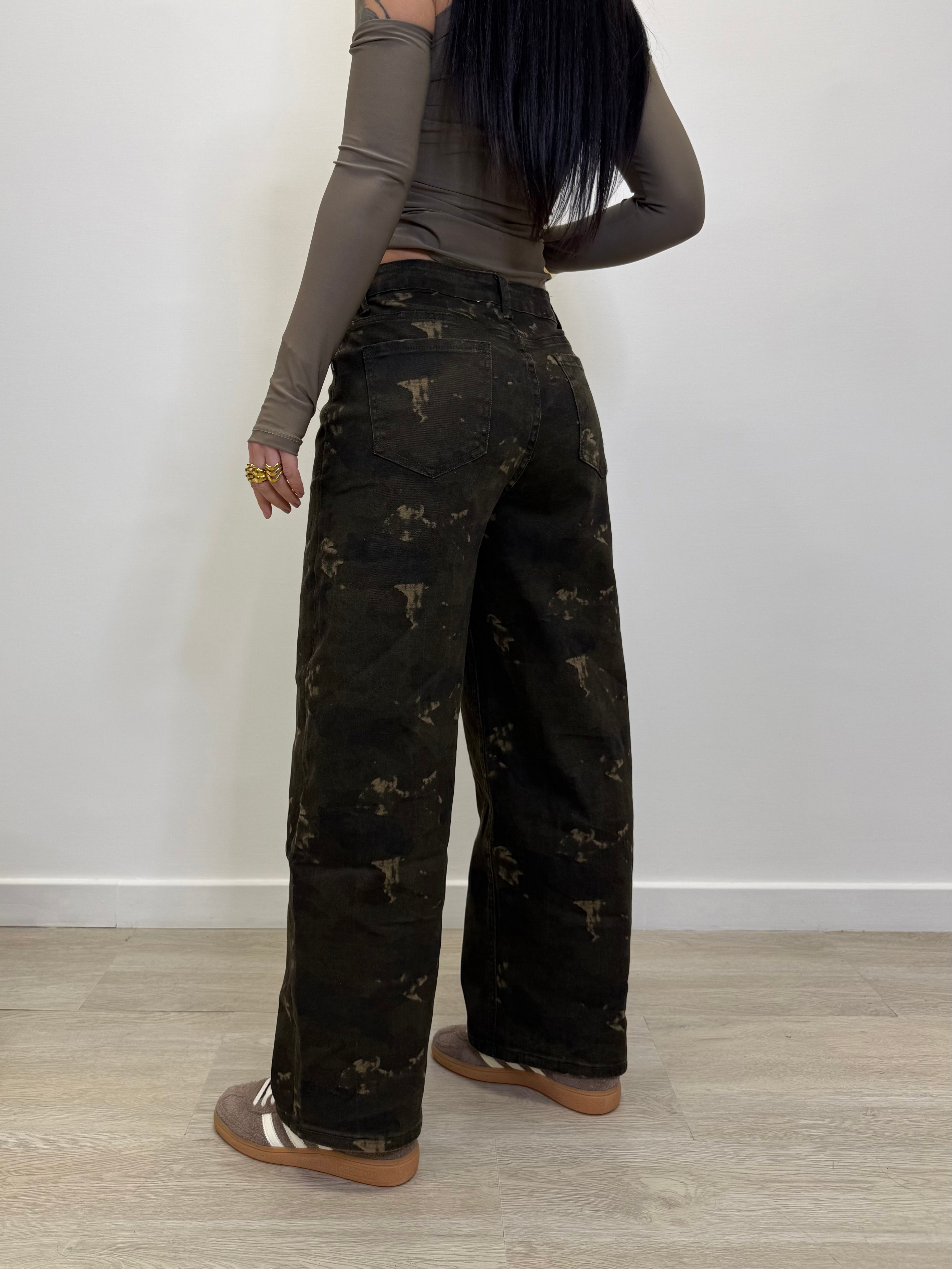 JEANS BAGGY MILITARY 25190