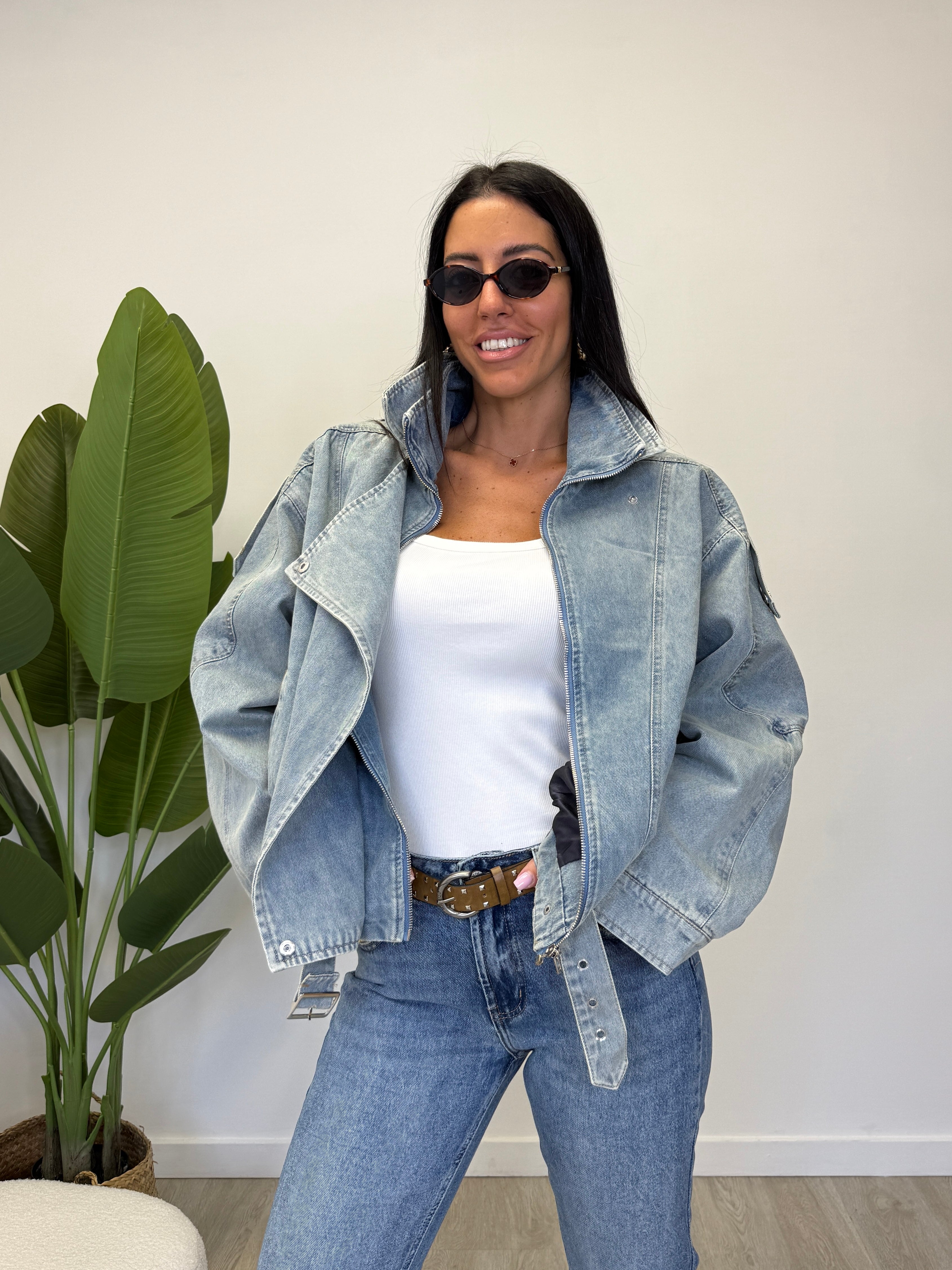 GIUBBINO OVER DENIM X1609