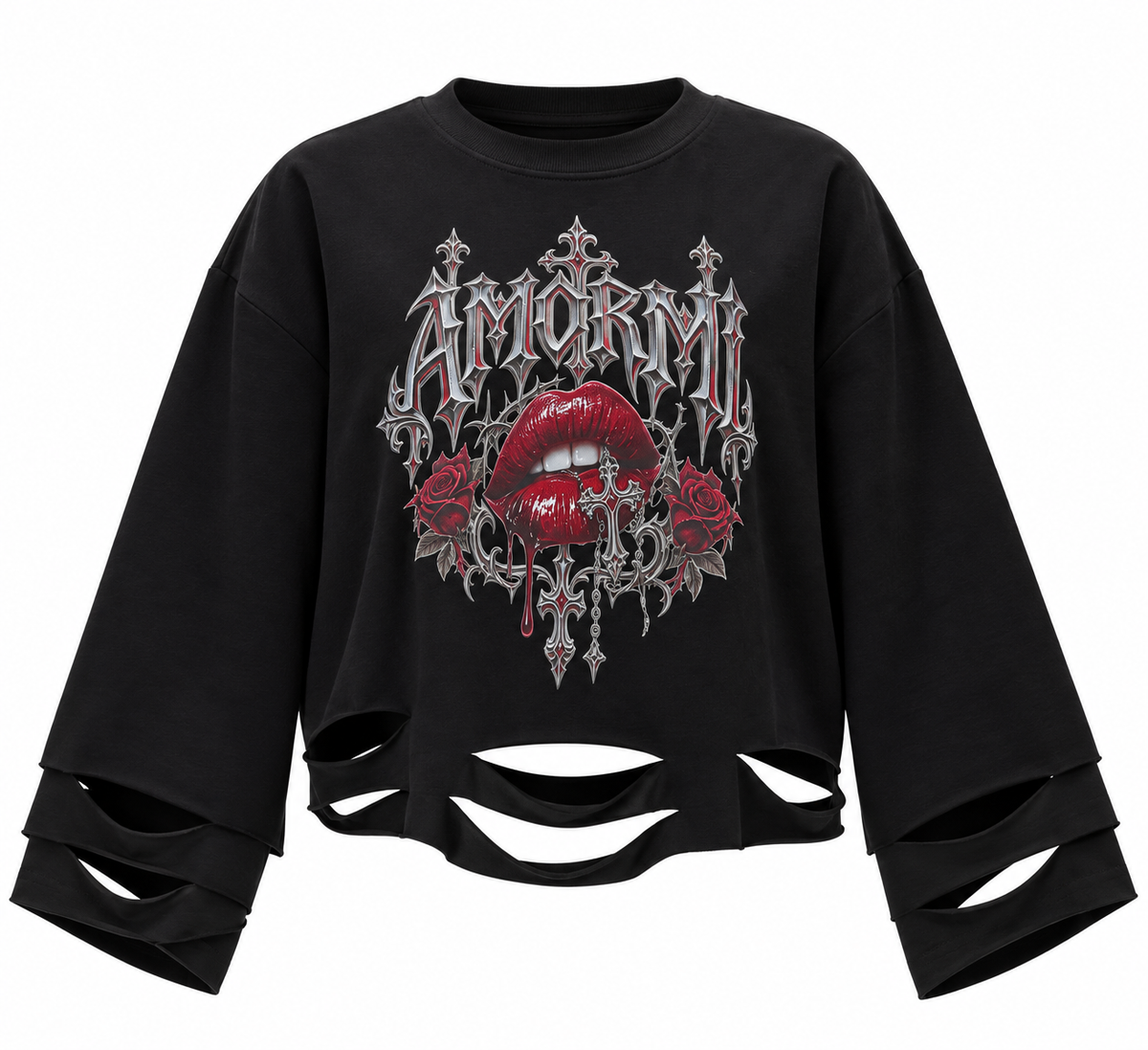 FELPA RIPPED LIPS 99171