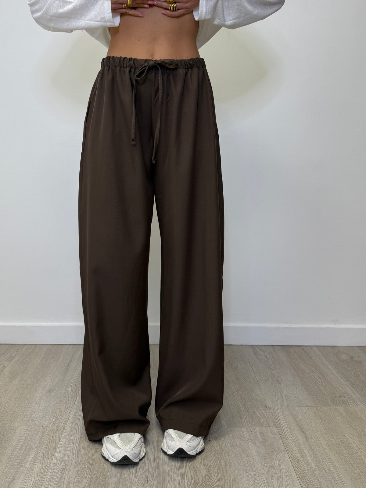 PANTALONE PALAZZO CON COULISSE 66977