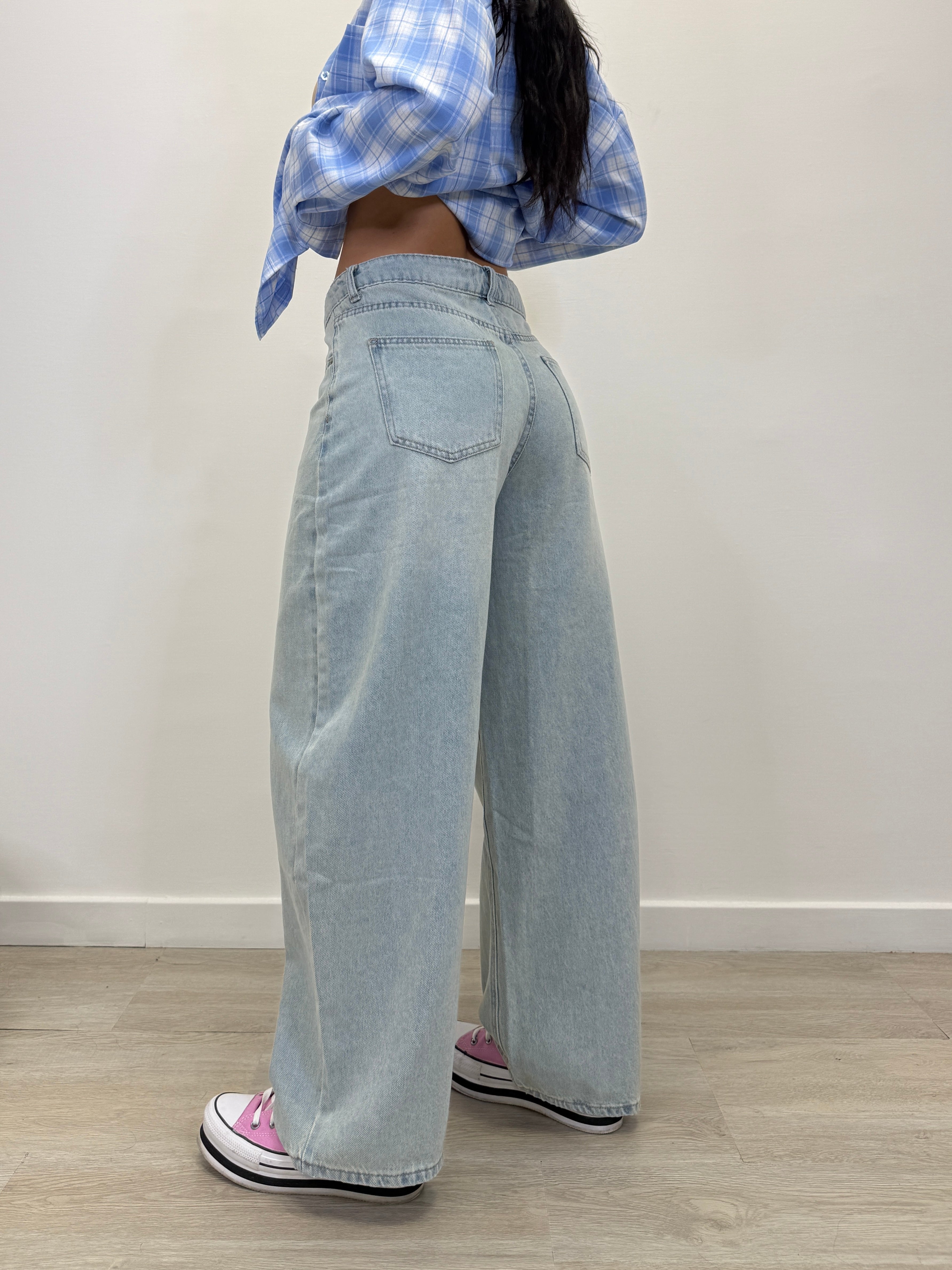 JEANS BARREL LAVAGGIO CHIARO 5145