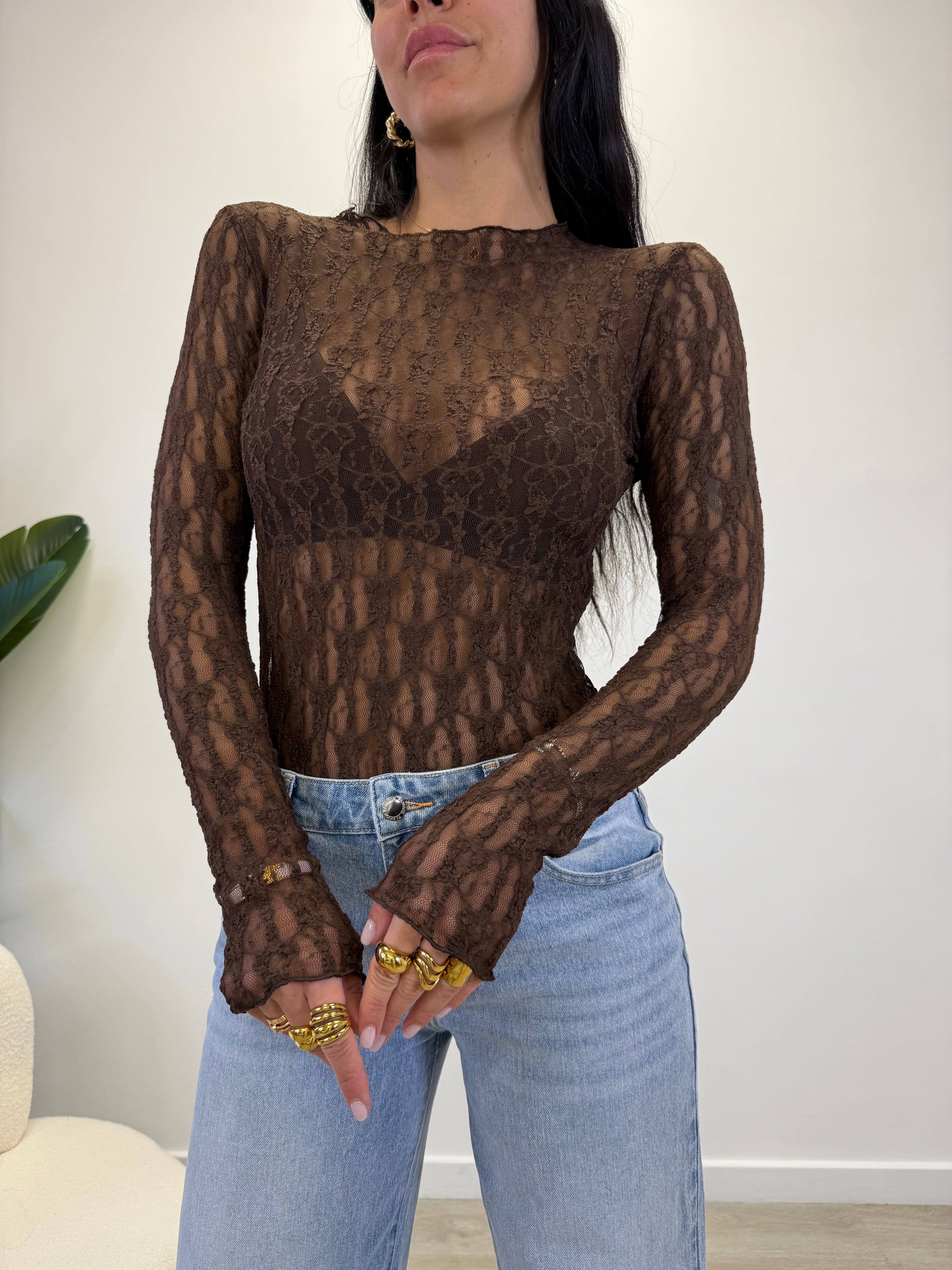 MAGLIA IN PIZZO 16602