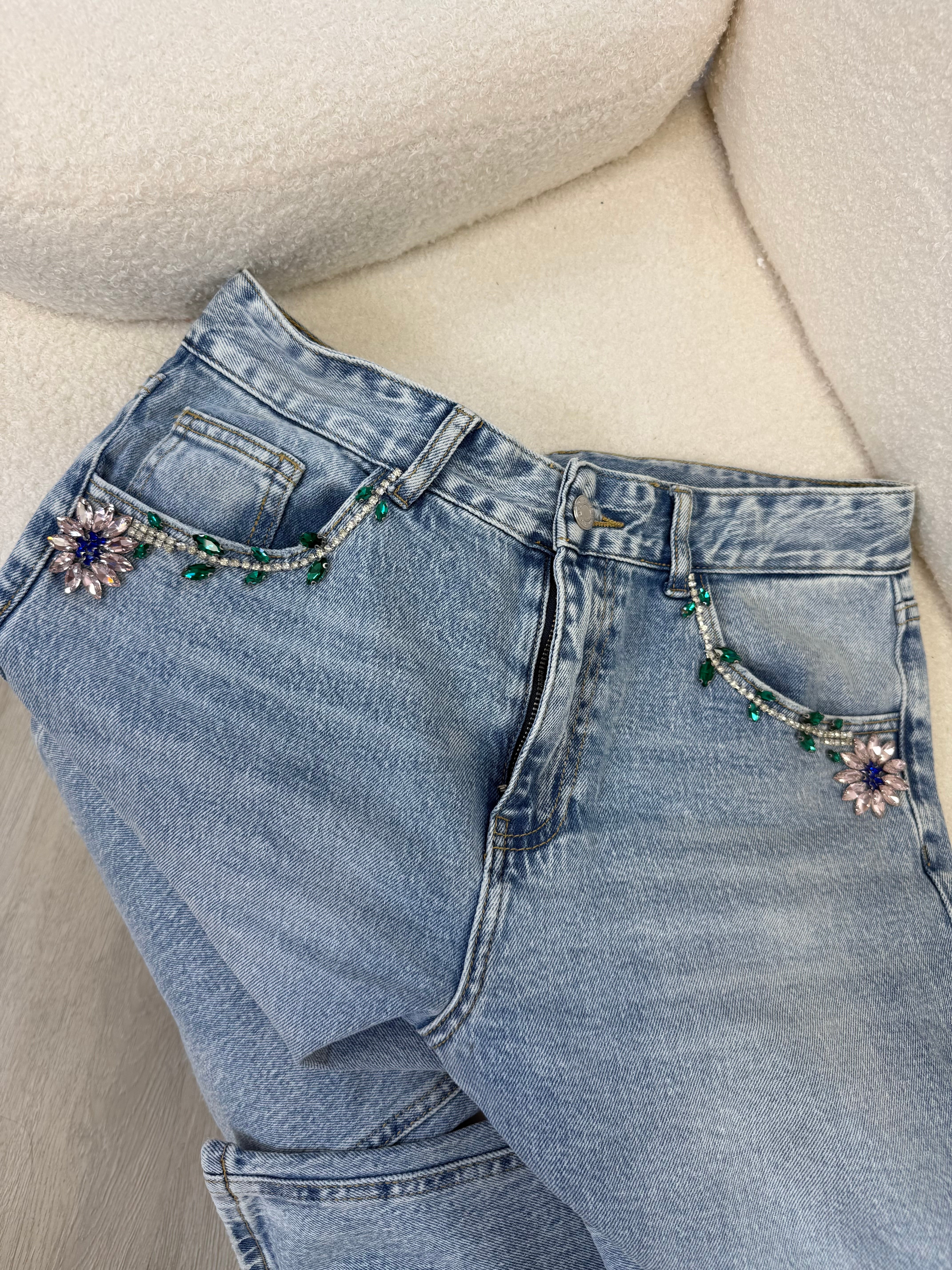 JEANS PALAZZO GIOIELLO 5261