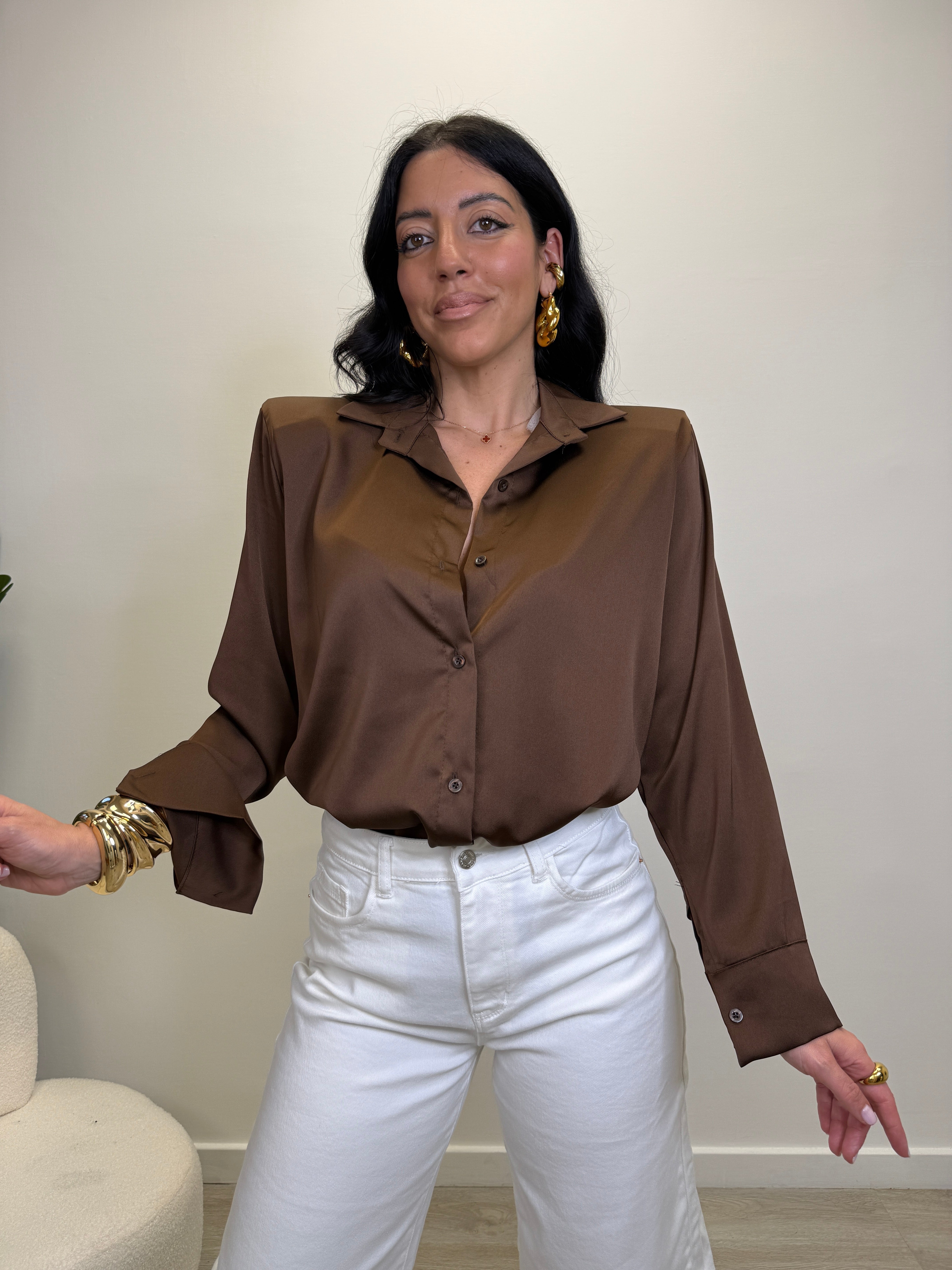 CAMICIA EFFETTO RASO 648