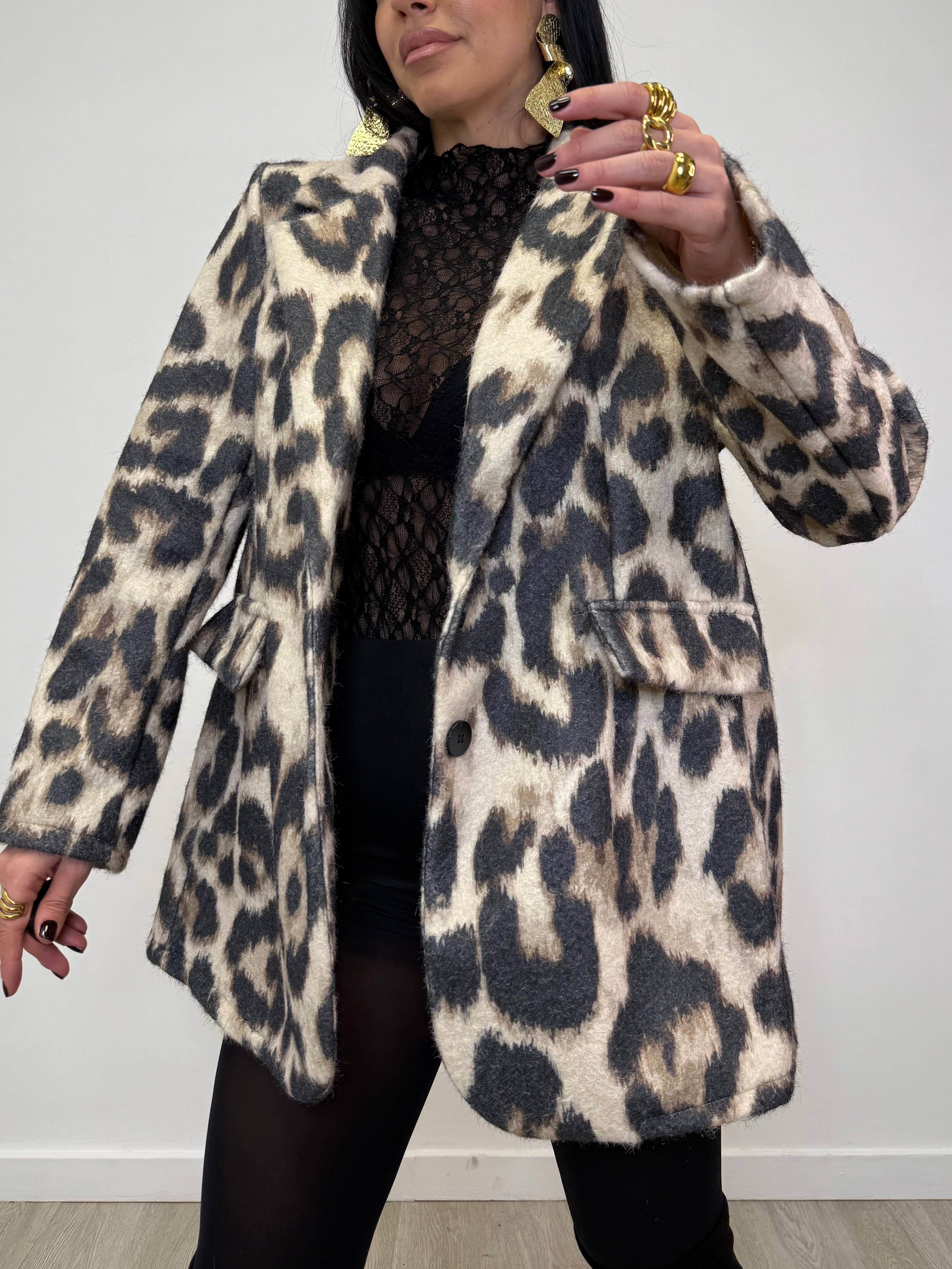 BLAZER LEO IN PANNO 88828