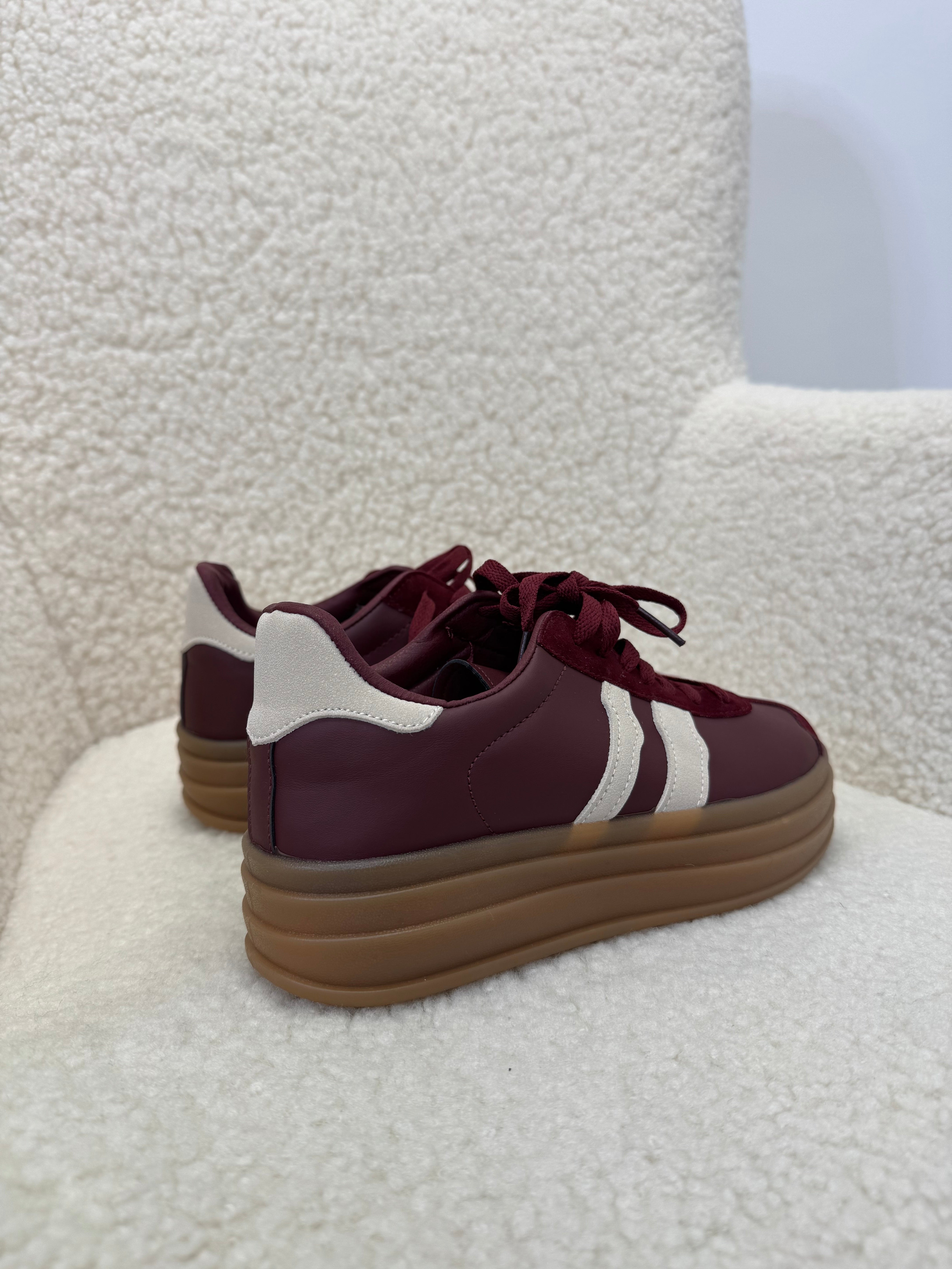 SNEAKERS BOLD 2 BURGUNDY 203HY-ST