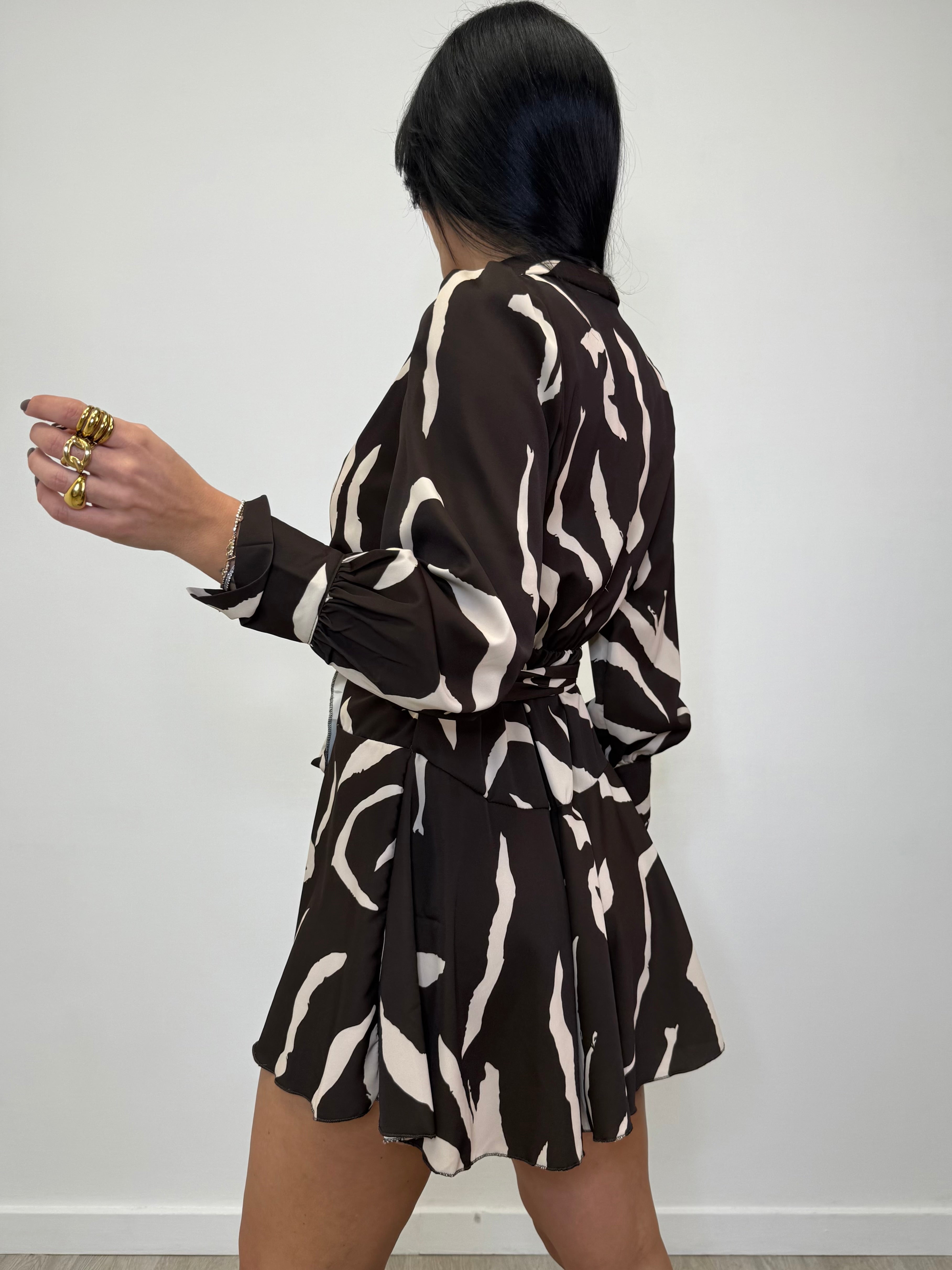 MINI DRESS ZEB CHOCO 3265